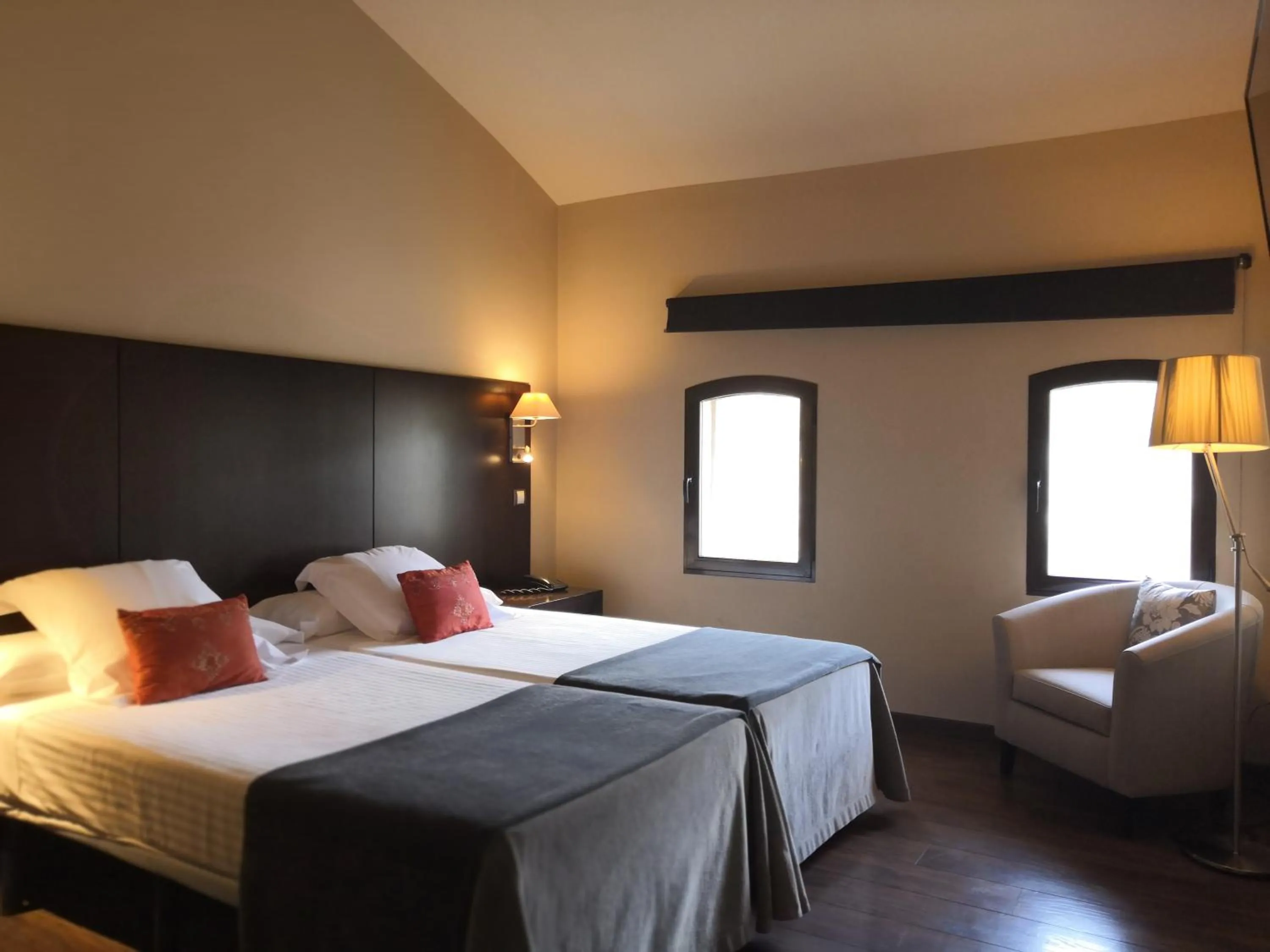 Bedroom, Bed in Molí Blanc Hotel