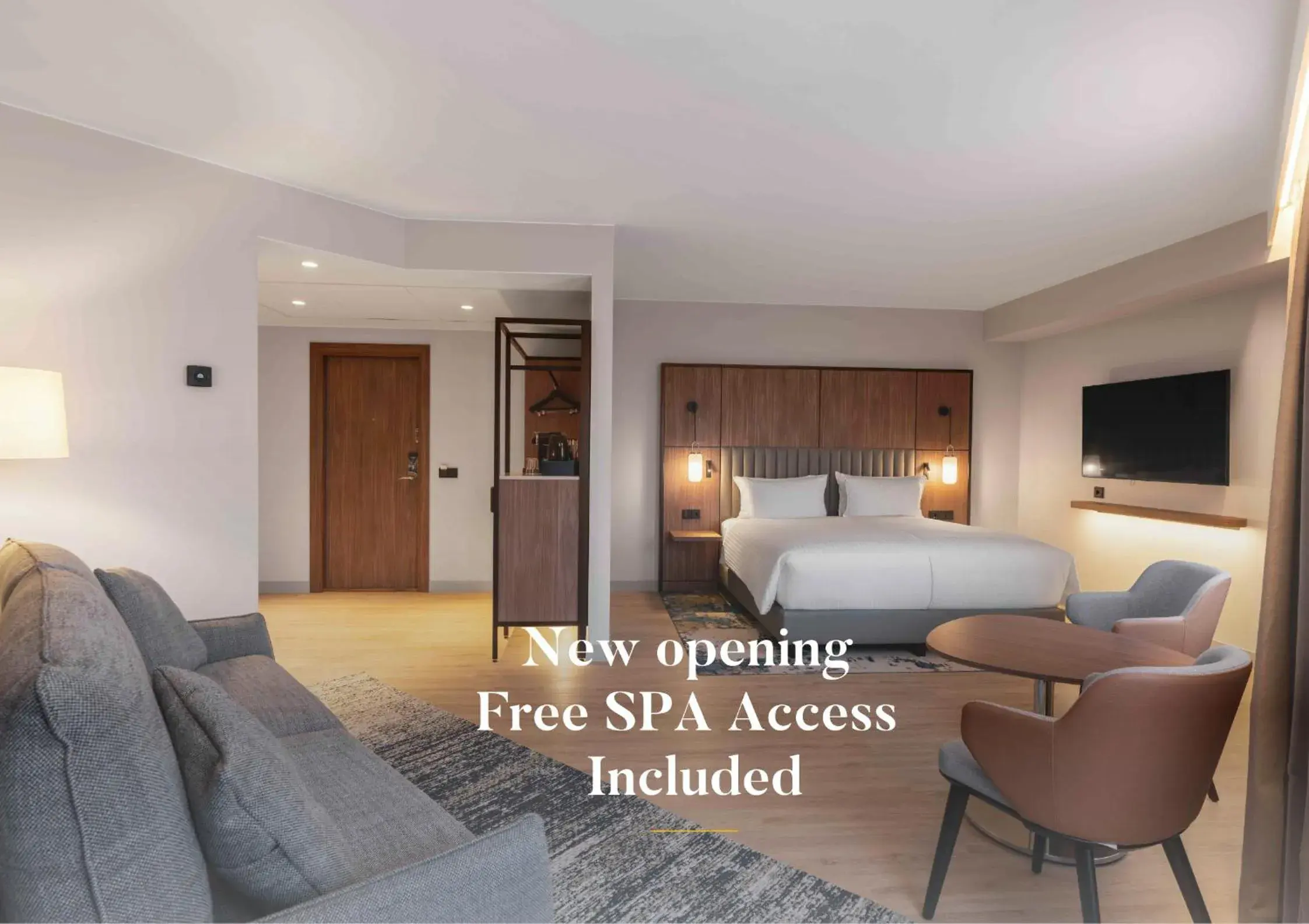Junior King Suite with Free Spa Access in voco Stockholm - Kista, an IHG Hotel Junior King Suite with Free Spa Access in voco Stockholm - Kista, an IHG Hotel