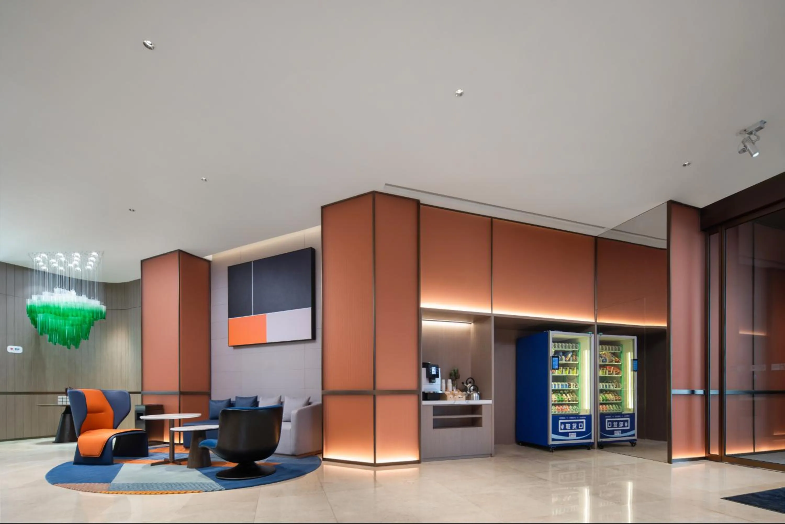 Lobby or reception in Holiday Inn Express Zhengzhou Garden Road