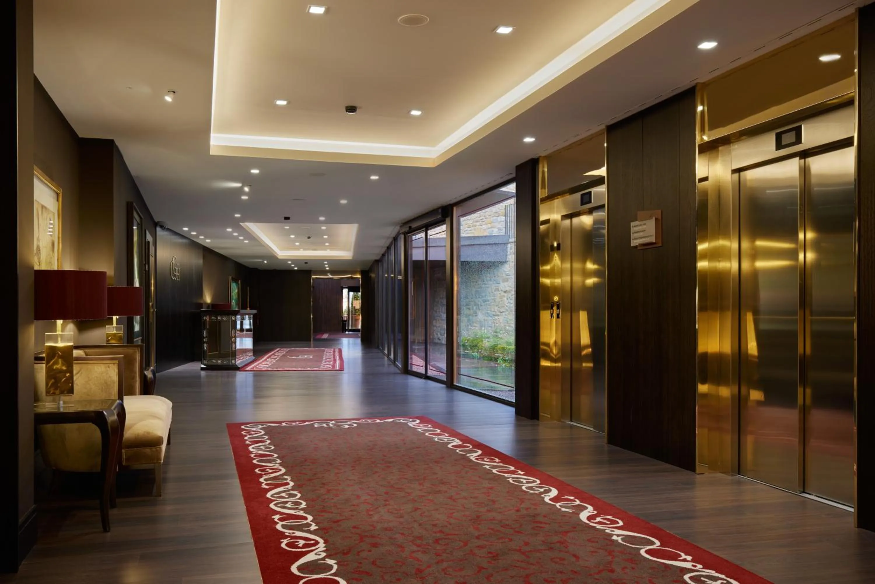 Lobby or reception in Hotel Castillo de Gorraiz&Spa