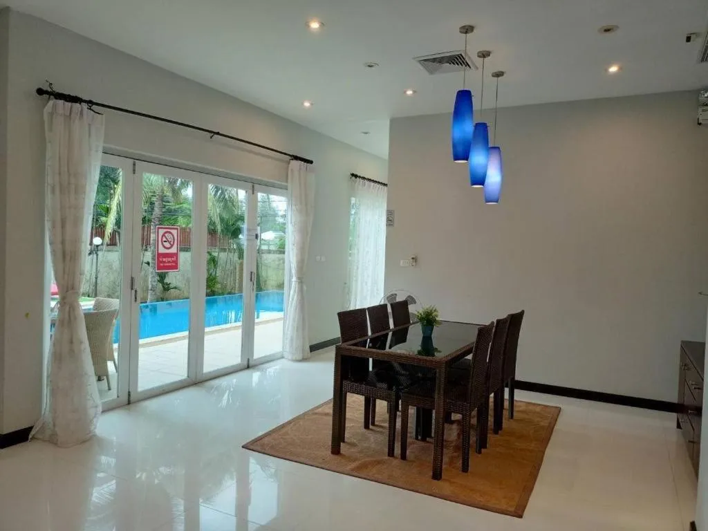 Dining area in Phuket Lagoon Pool Villa