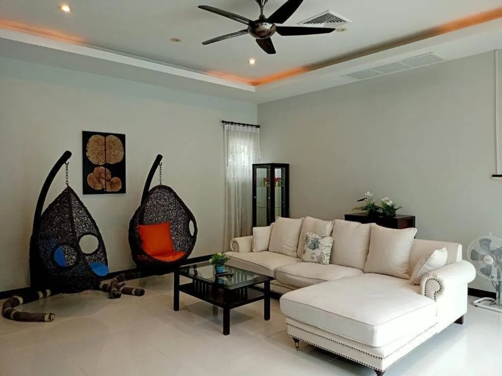 Living room in Phuket Lagoon Pool Villa