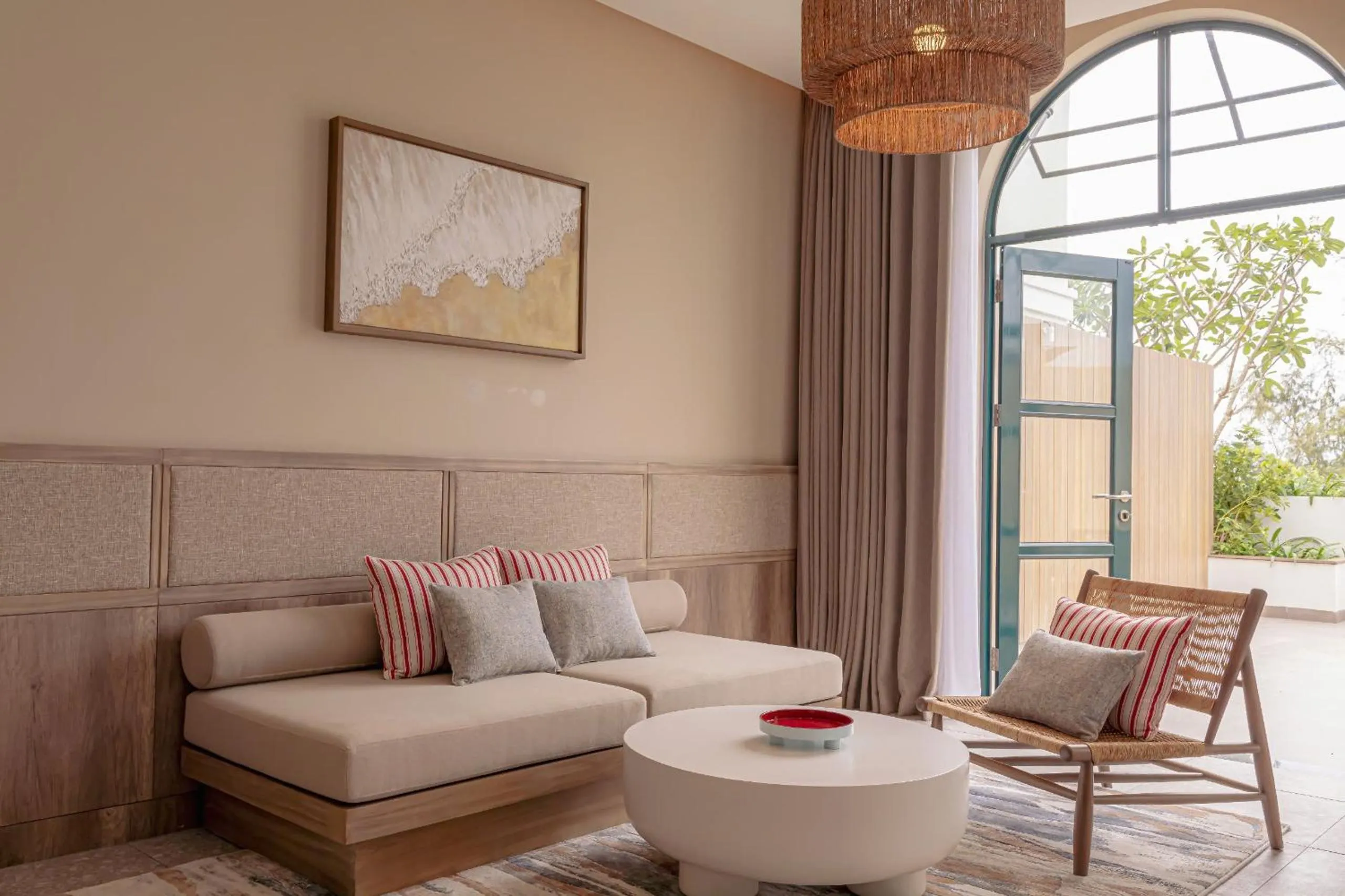 Seating area in Soul Boutique Hotel Phu Quoc