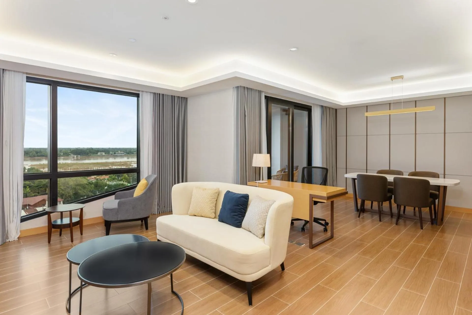 Living room in DoubleTree by Hilton Vientiane