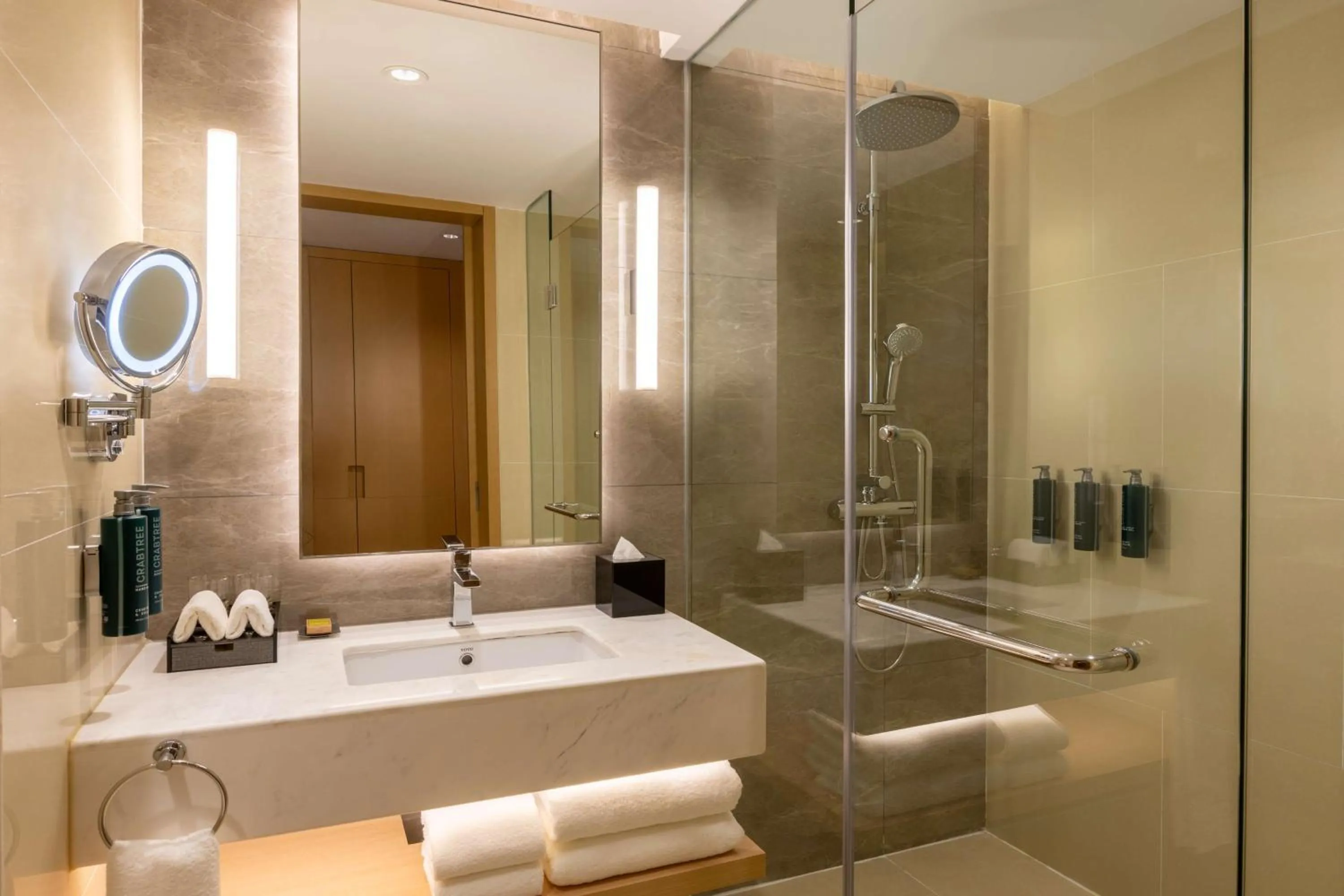 Shower in DoubleTree by Hilton Vientiane