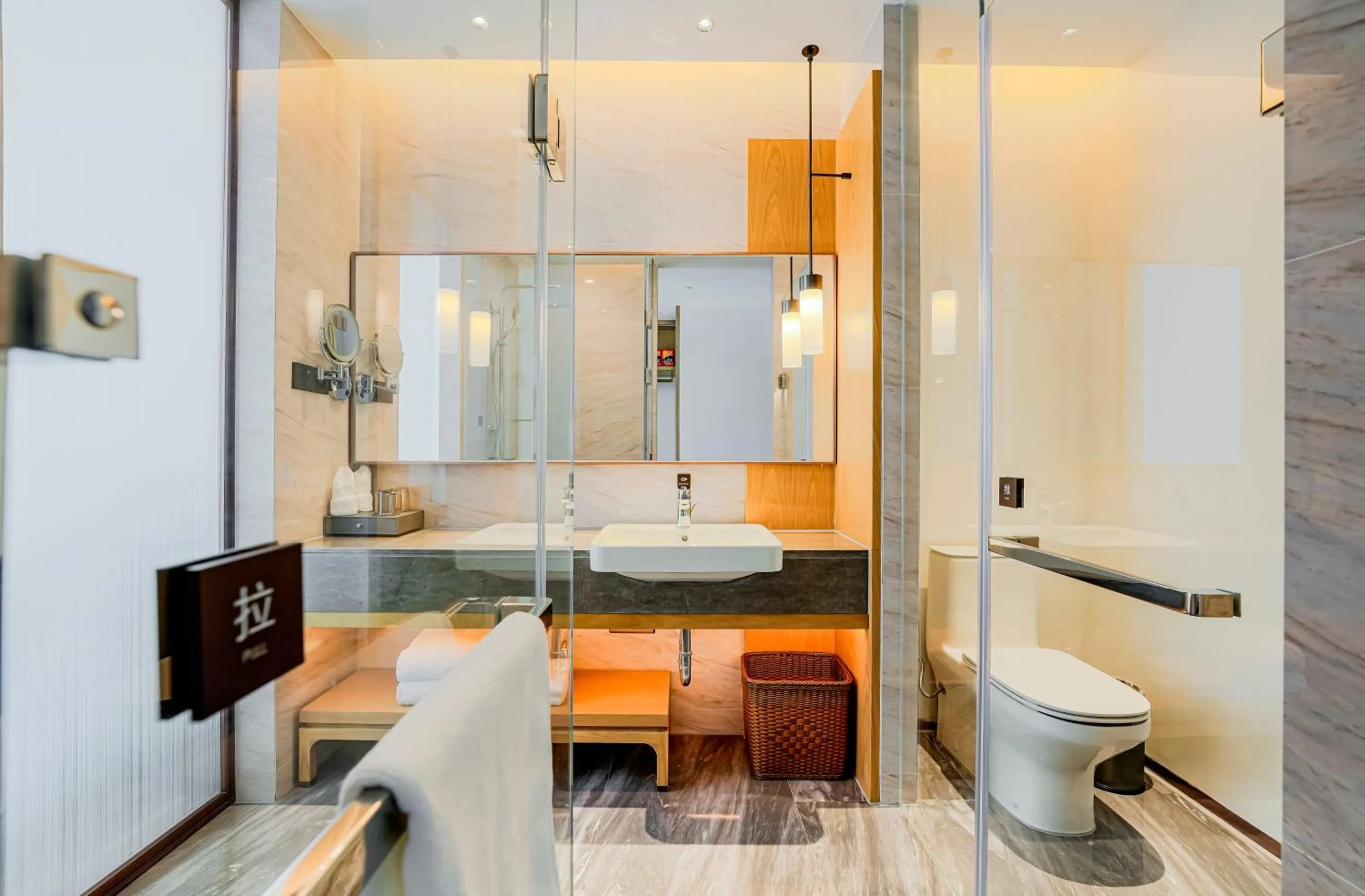 Shower in Holiday Inn Ningbo Xiangshan Damu Bay by IHG