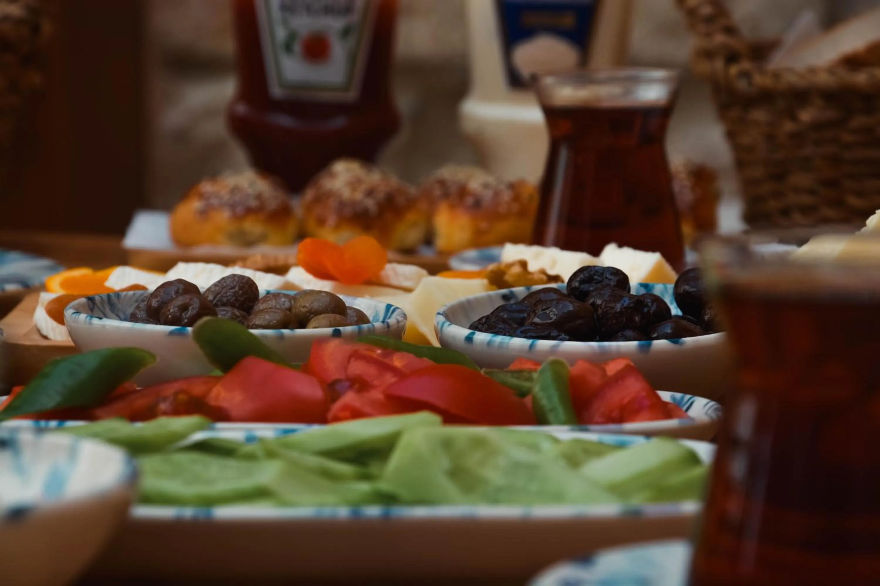 Food and drinks in Casa Alegre Alaçatı