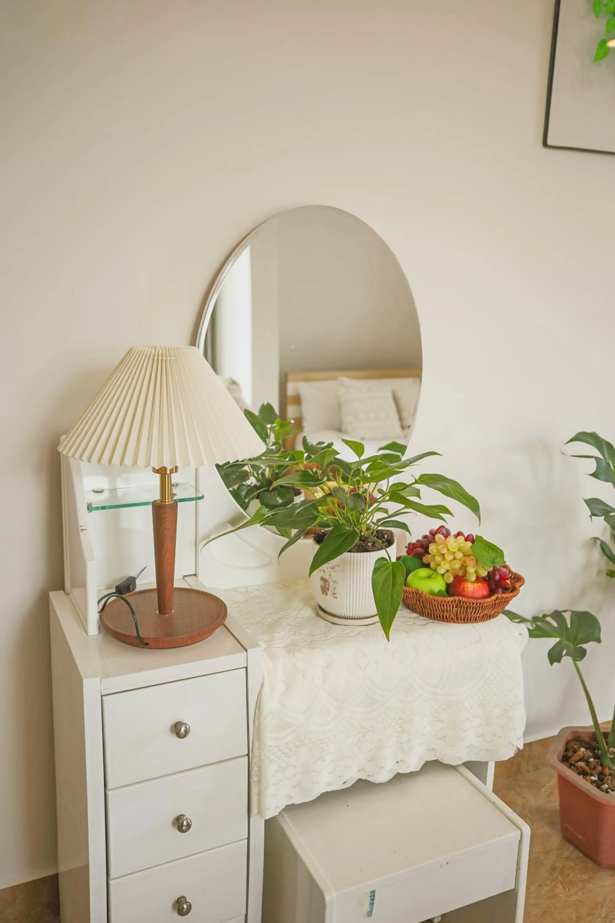 Decorative detail, Bed in Huong Anh DaLat Palace