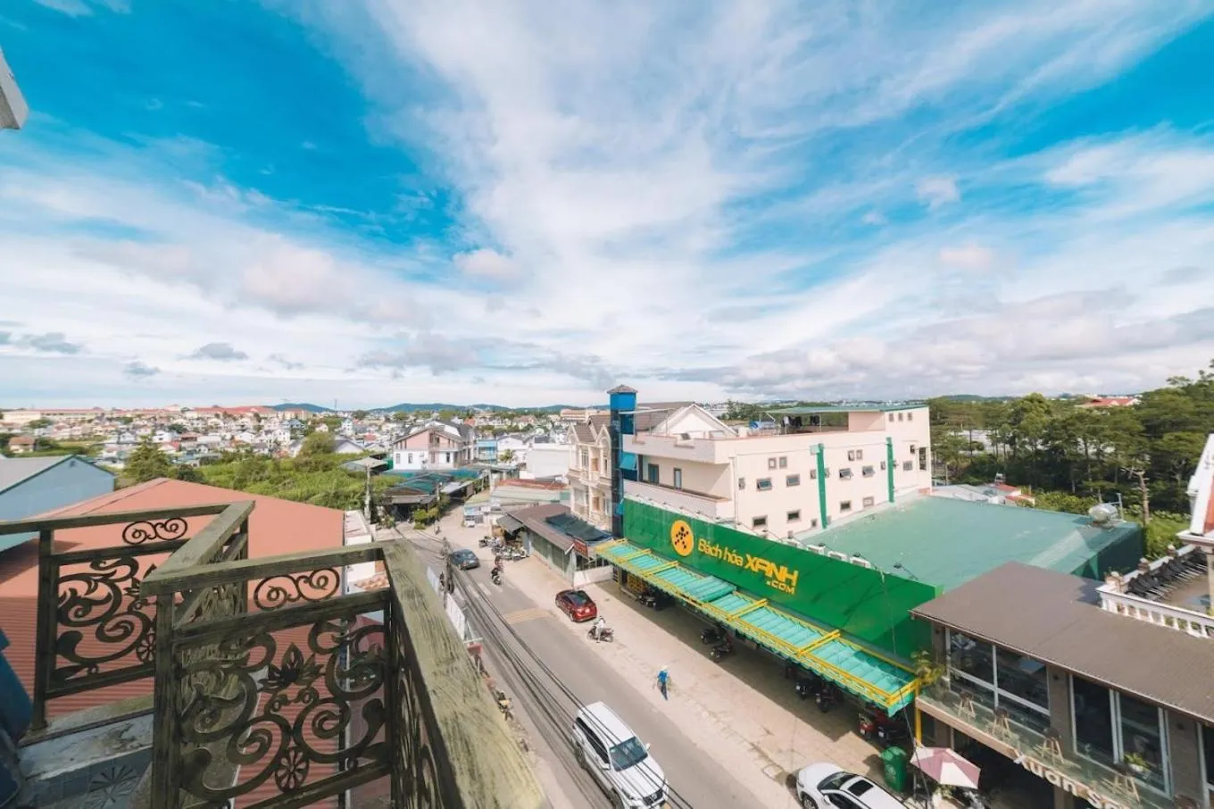 Balcony/Terrace in Huong Anh DaLat Palace