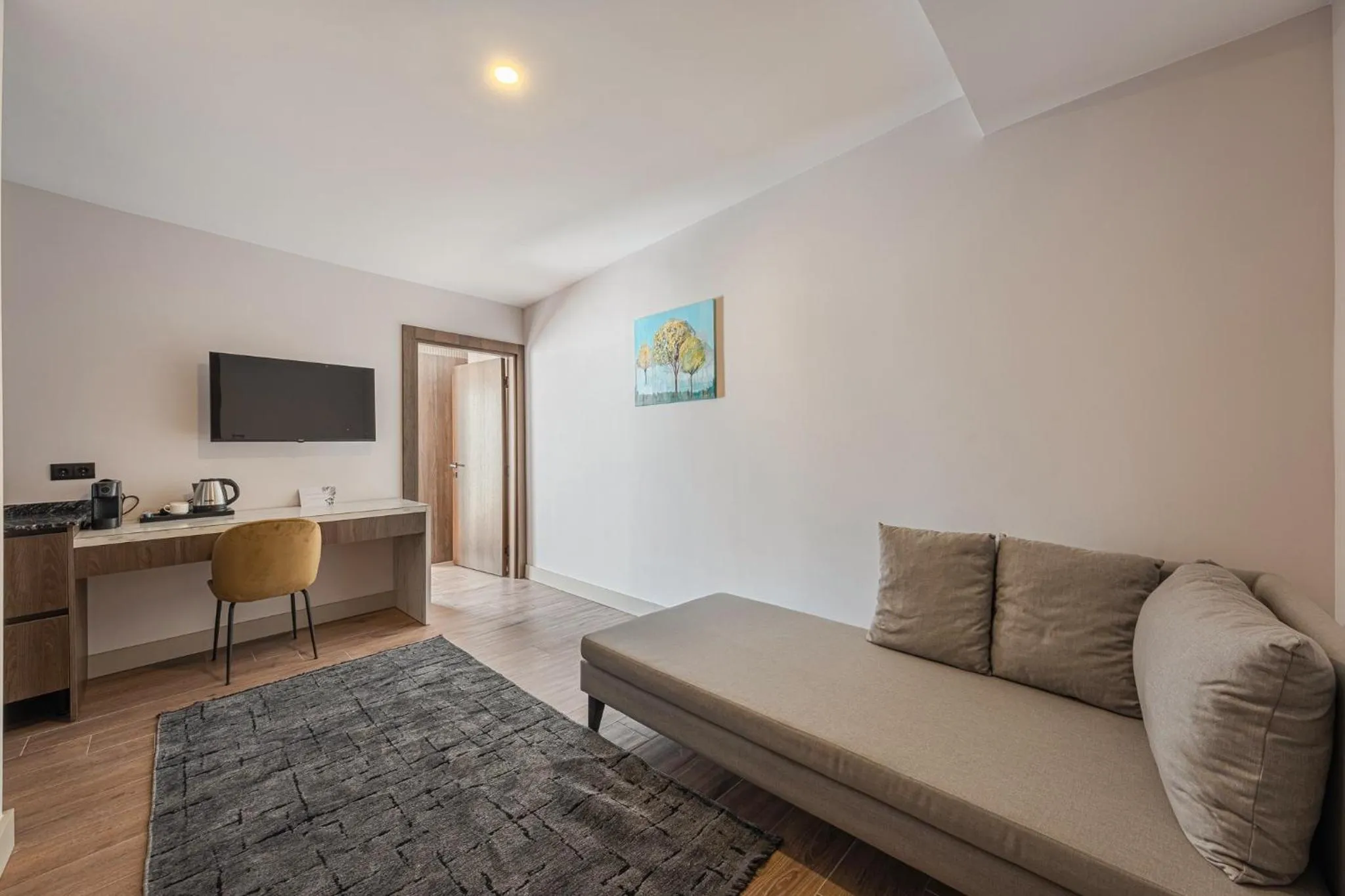 Seating area in Nuca Homes