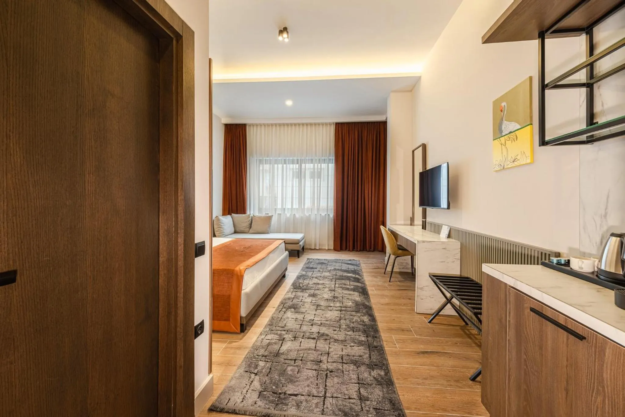 Coffee/tea facilities, Bed in Nuca Homes