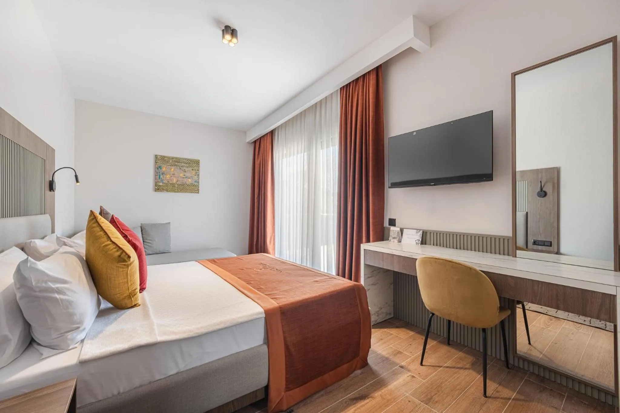 Photo of the whole room, Bed in Nuca Homes