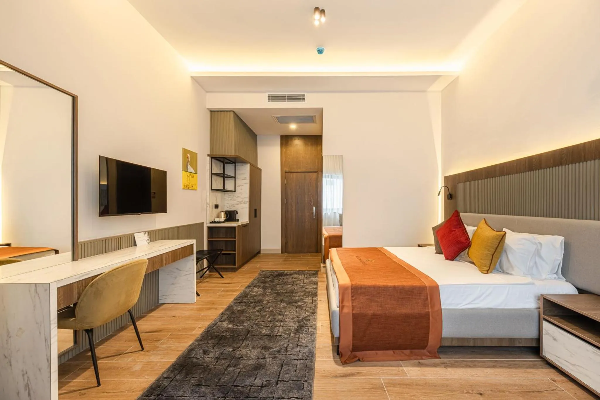 Photo of the whole room, Bed in Nuca Homes