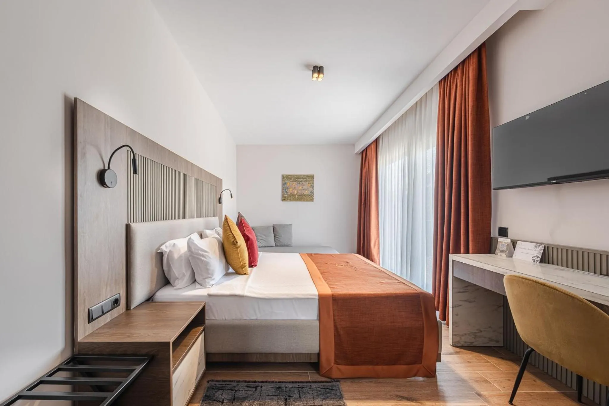 Photo of the whole room, Bed in Nuca Homes