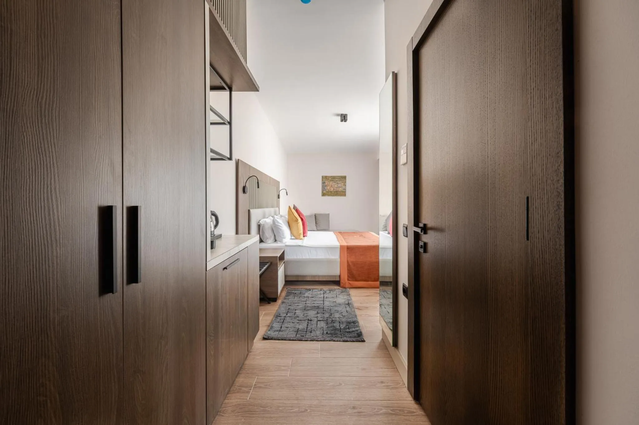 Photo of the whole room, Bed in Nuca Homes