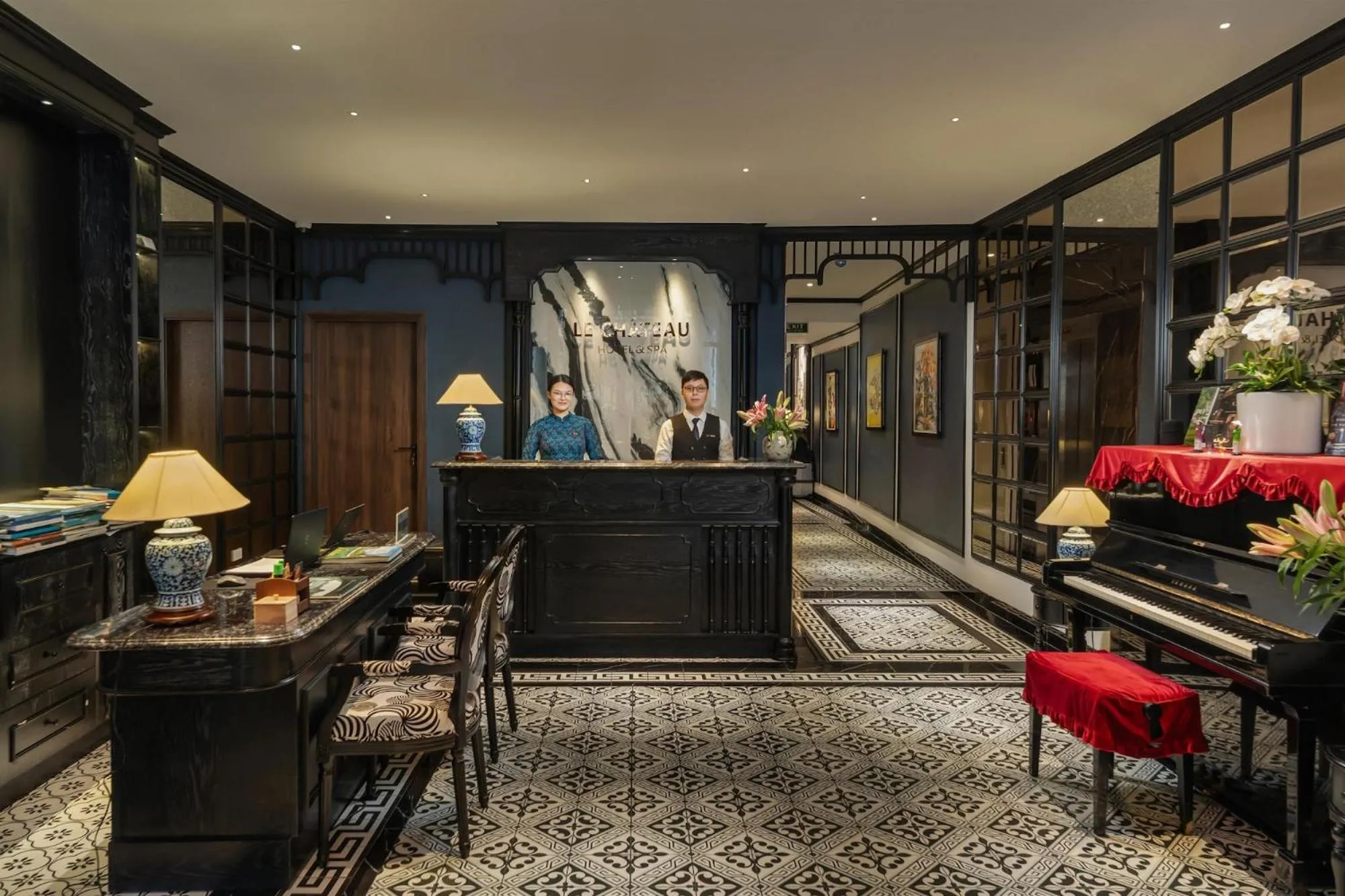 Property building in Hanoi Le Chateau Hotel & Spa