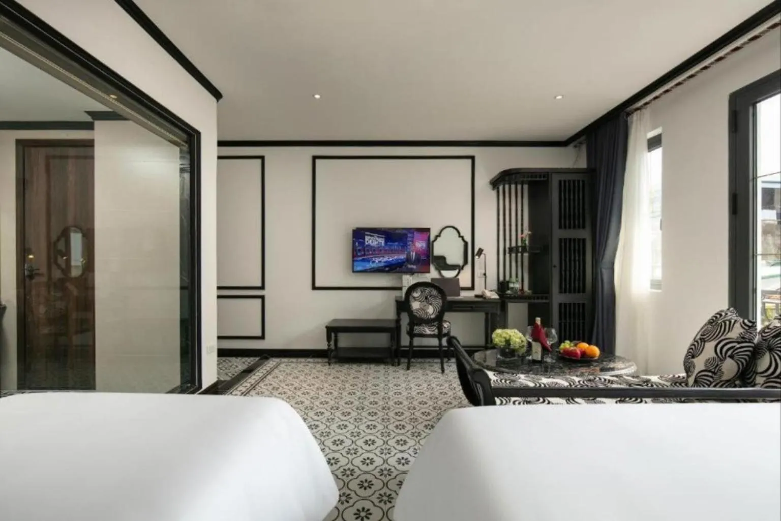 Bedroom, Bed in Hanoi Le Chateau Hotel & Spa
