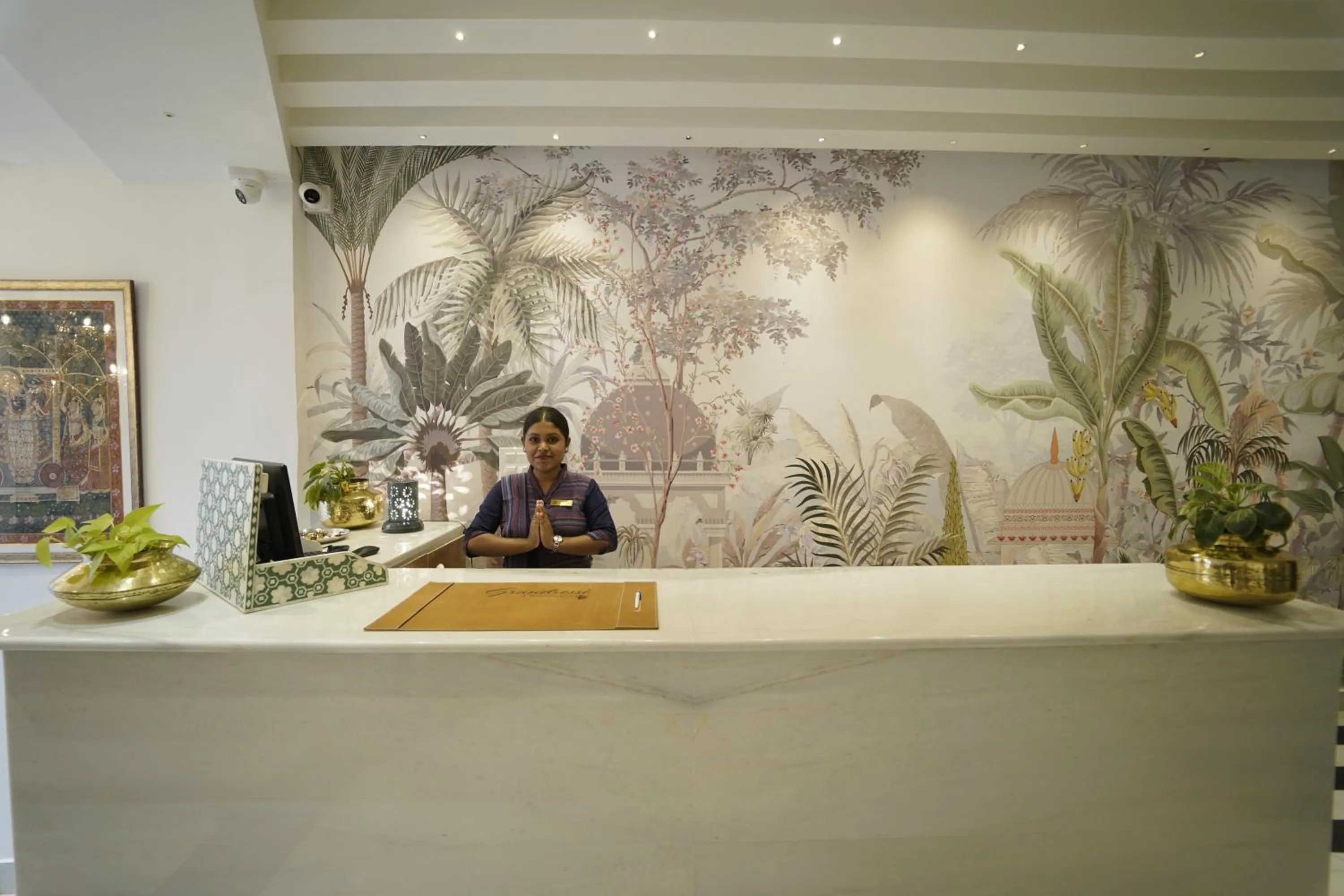 Lobby or reception in Grandrosse Boutique - Pichola Lake Facing Hotel