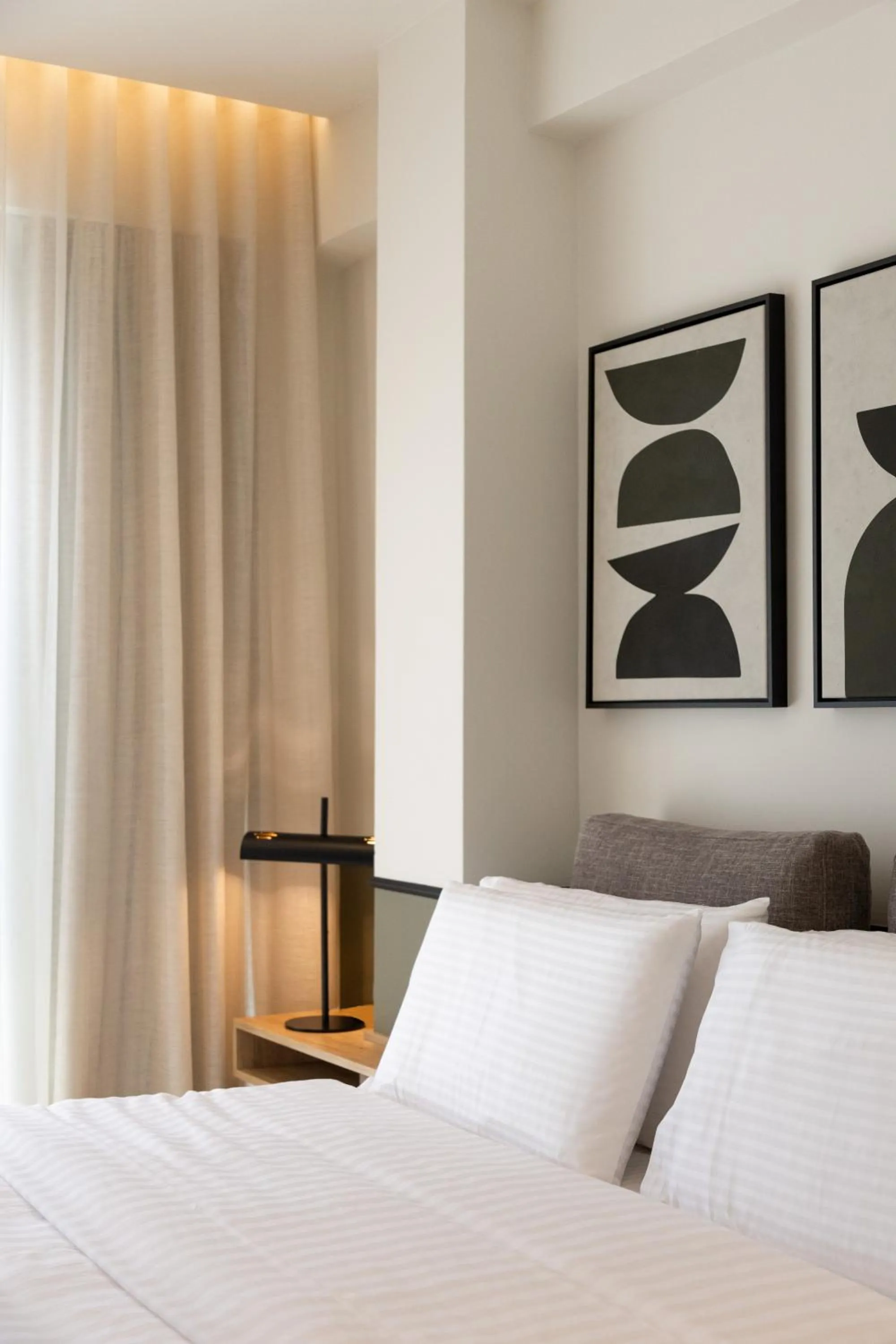 Bed in Rebalance Apartments