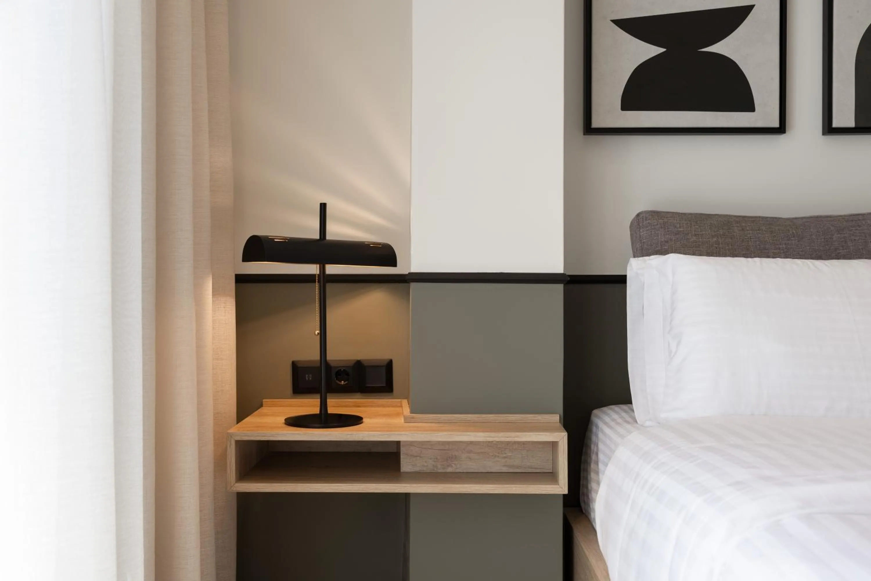 Bed in Rebalance Apartments