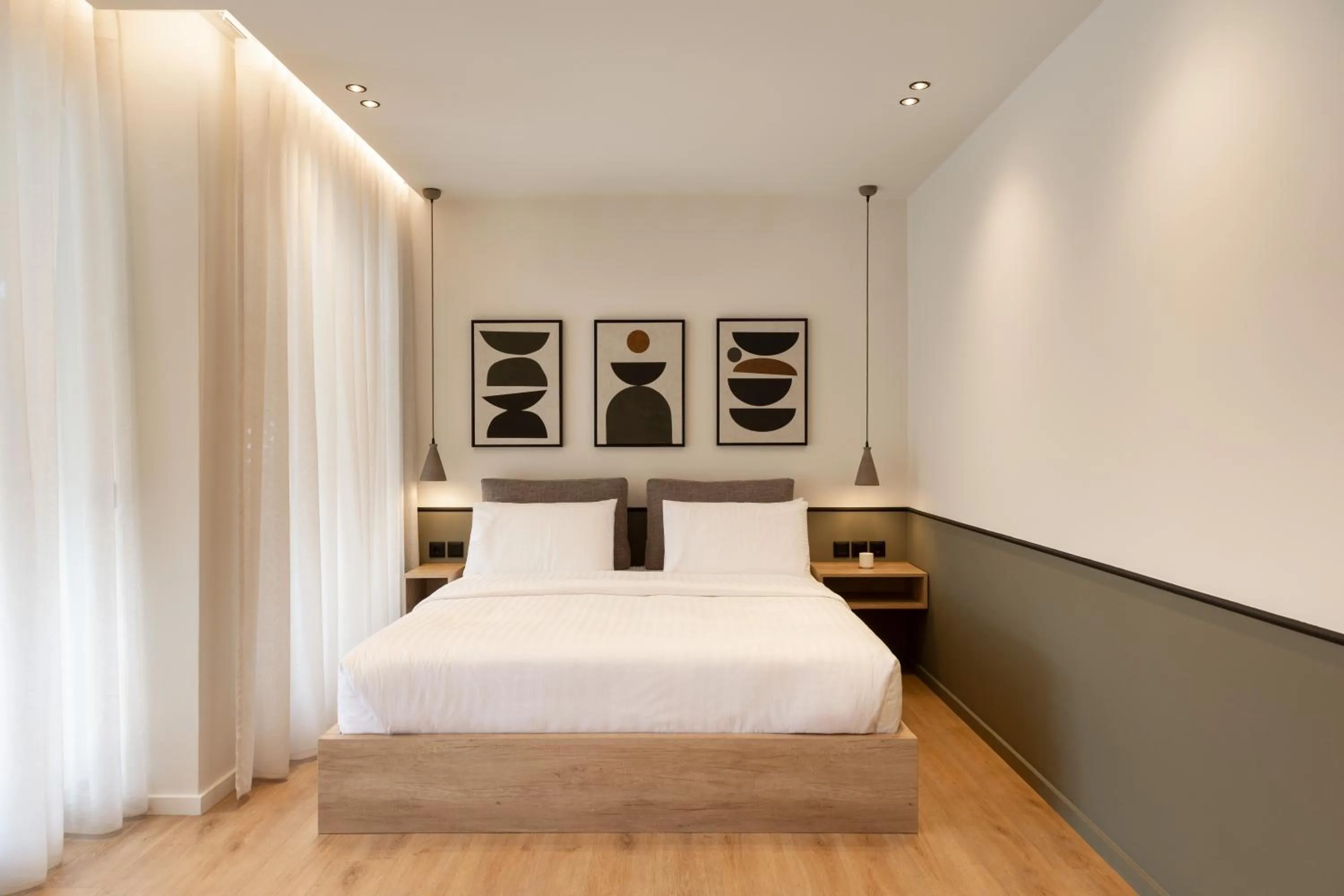 Bed in Rebalance Apartments