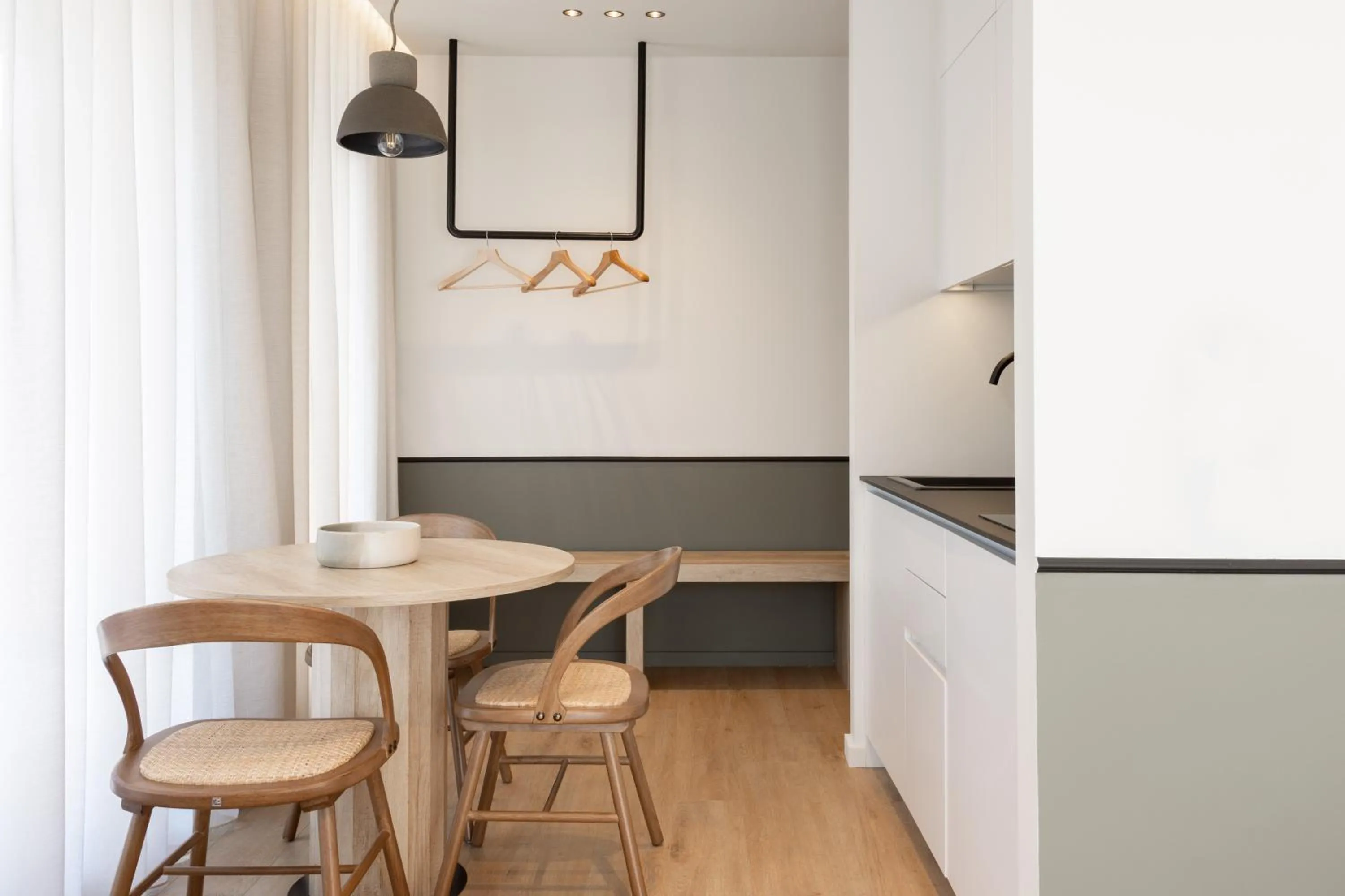 Kitchen or kitchenette in Rebalance Apartments