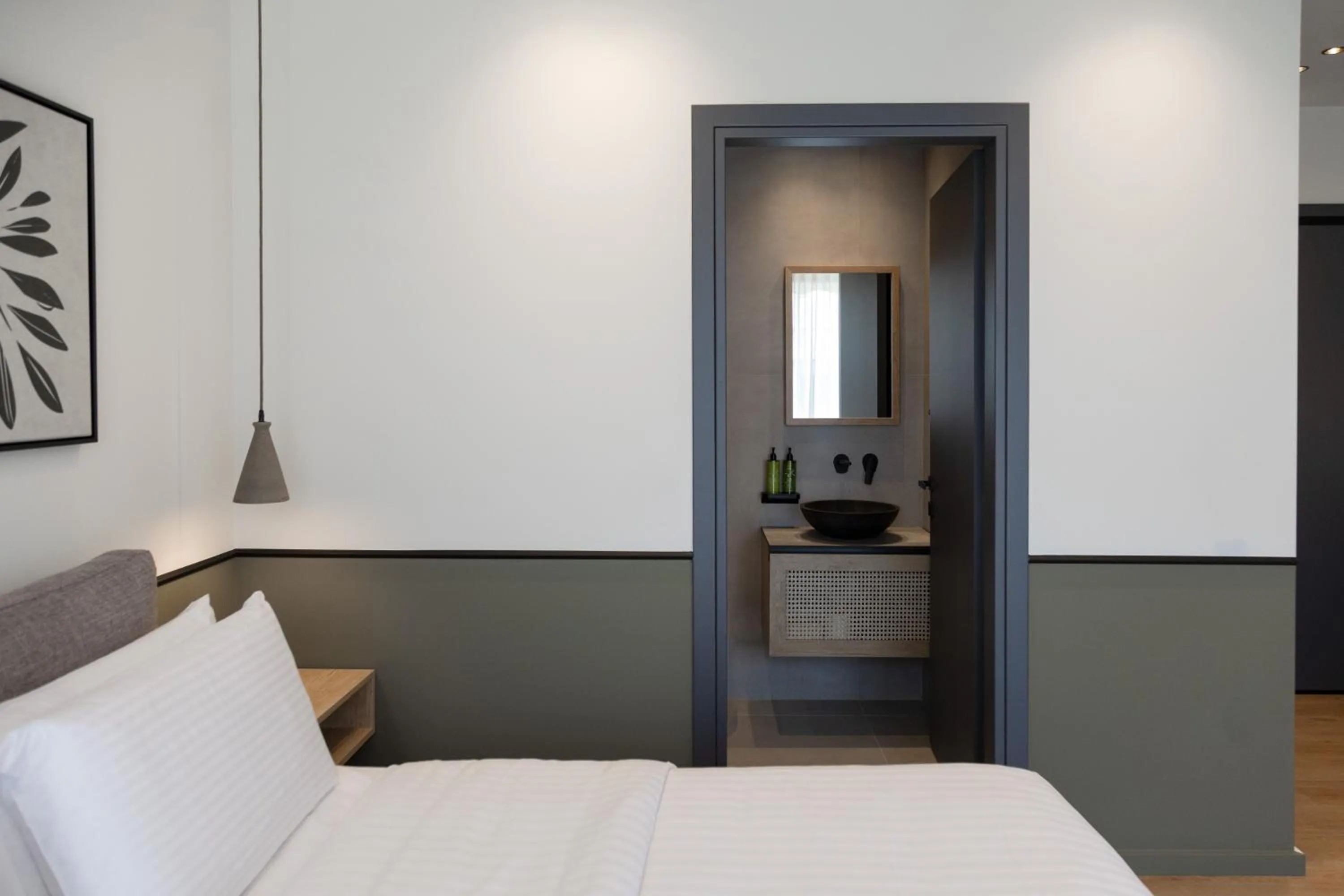 Bed in Rebalance Apartments