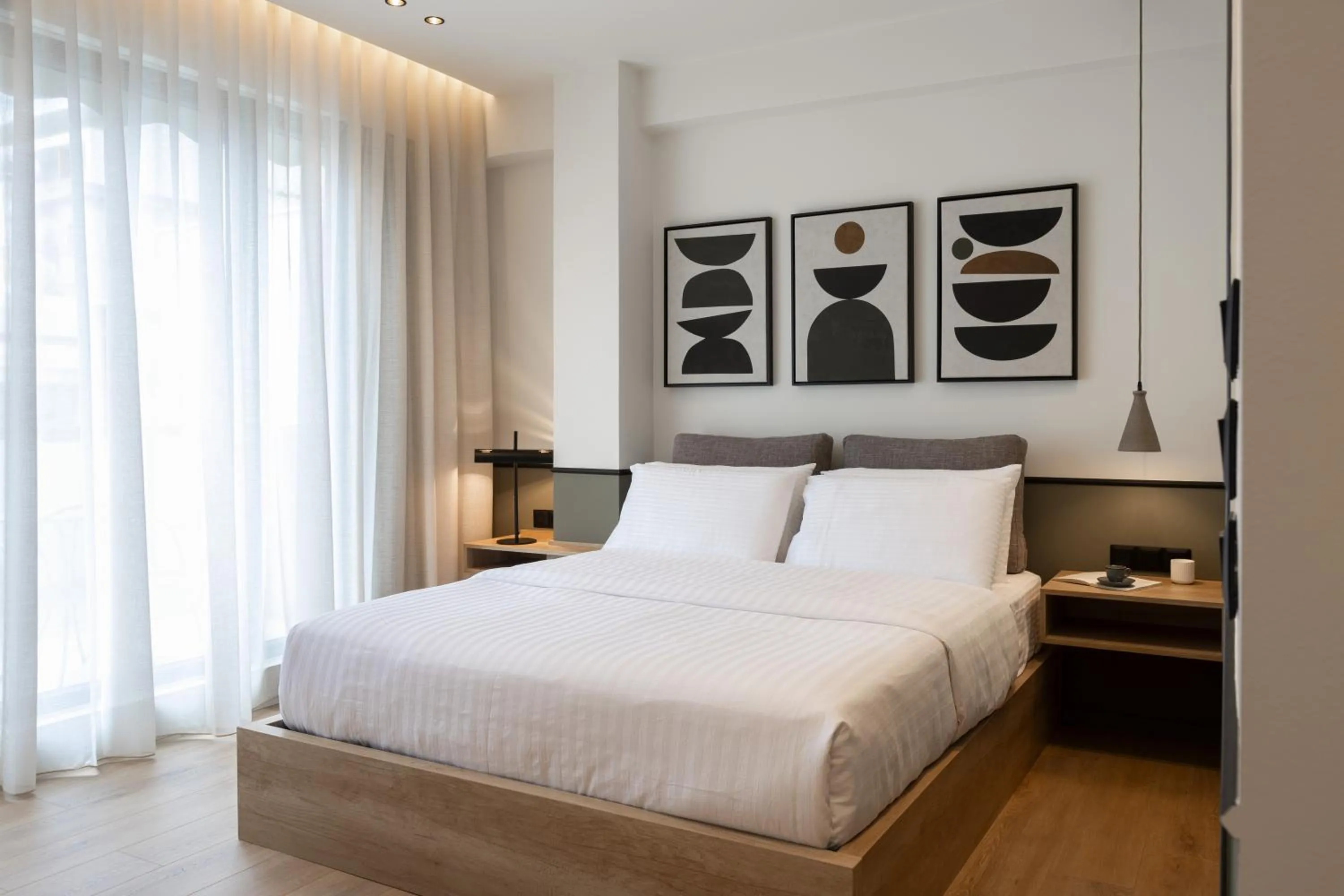 Bed in Rebalance Apartments