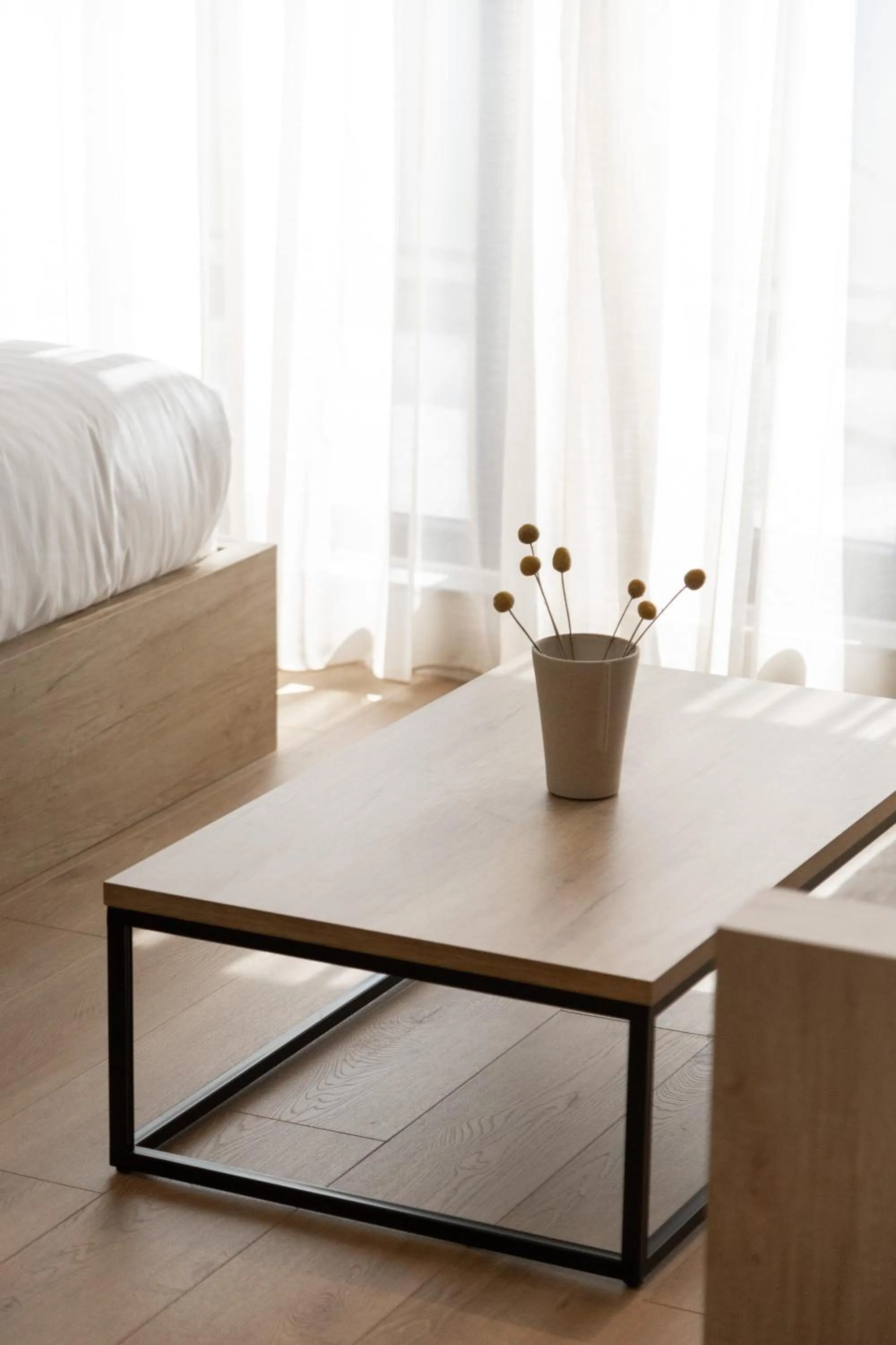 Bed in Rebalance Apartments