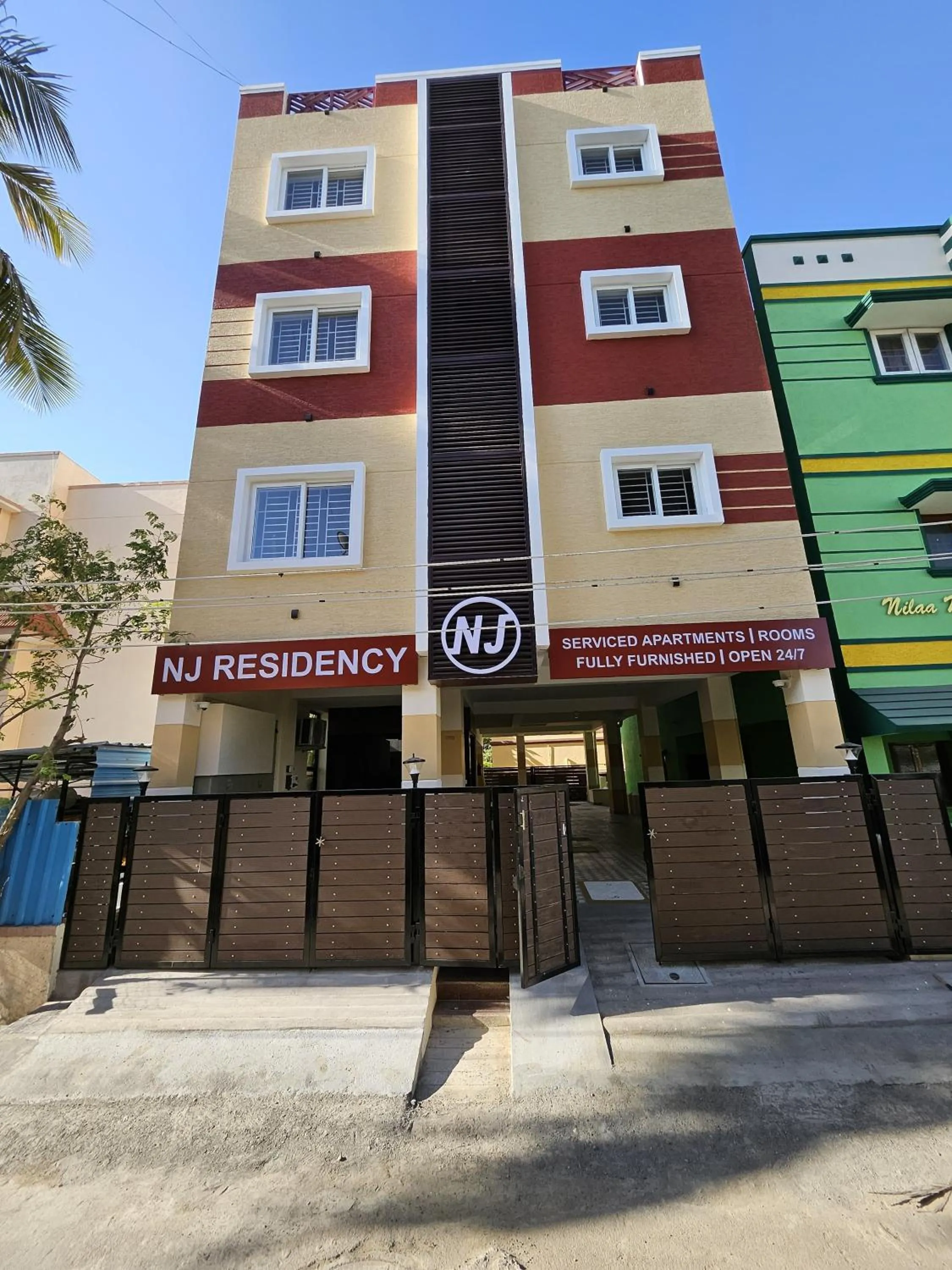 Property building in Hotel NJ RESIDENCY NEAR DLF IT PARK, RMZ SOFTWARE PARK, L&T ECC, CHENNAI TRADE CENTRE & MIOT