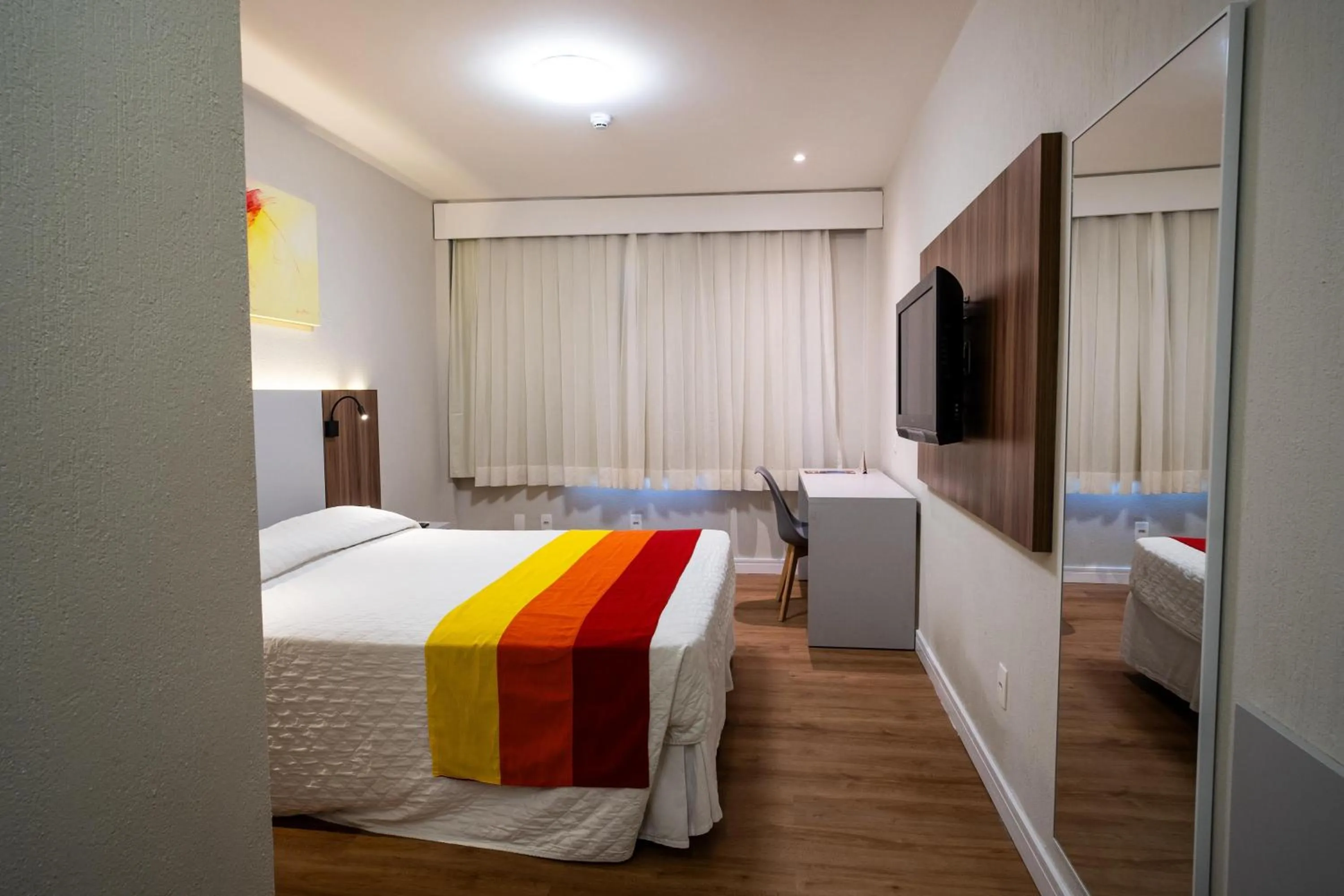 Bedroom, Bed in Hotel Praia Centro