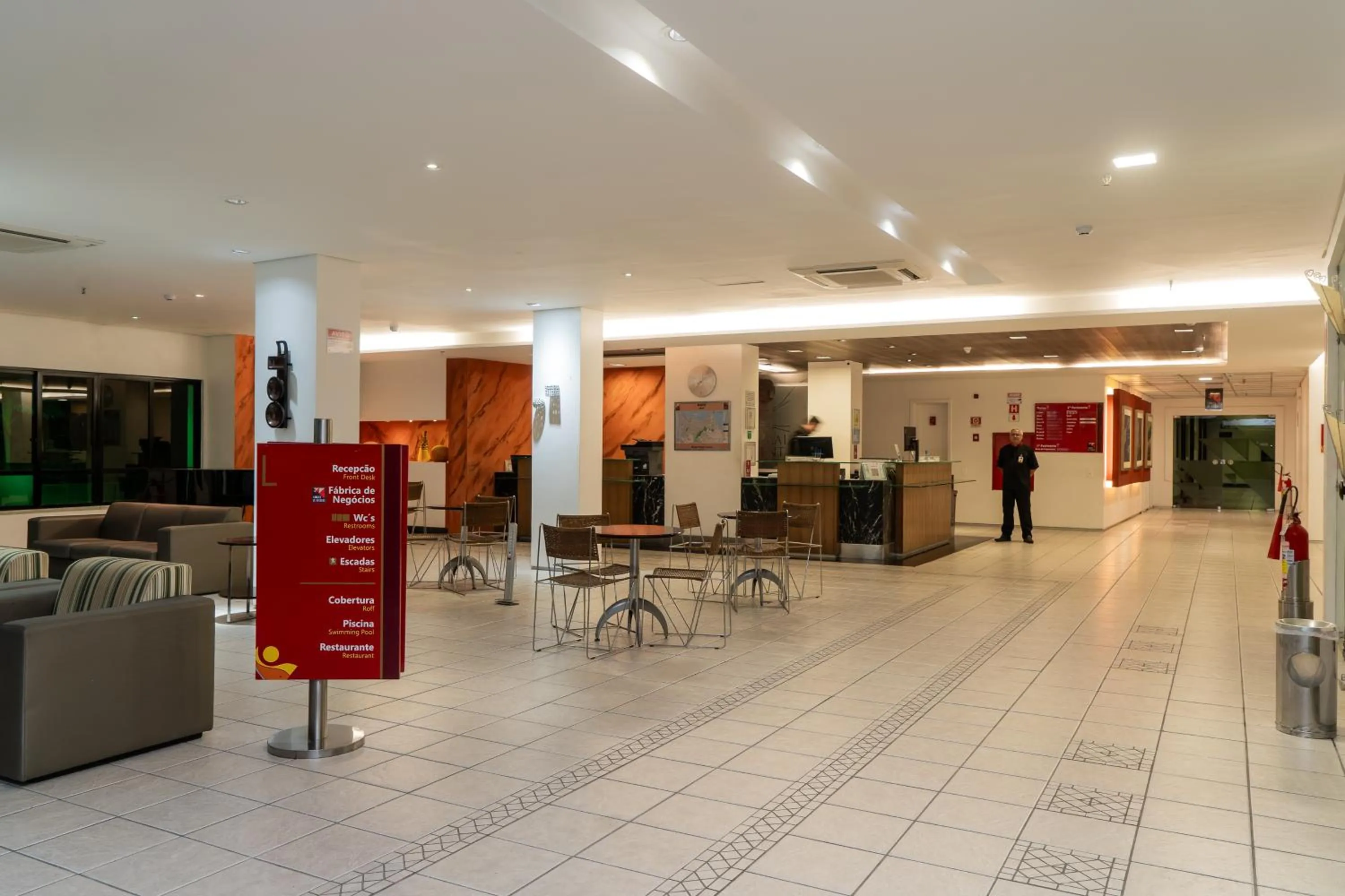 Lobby or reception in Hotel Praia Centro