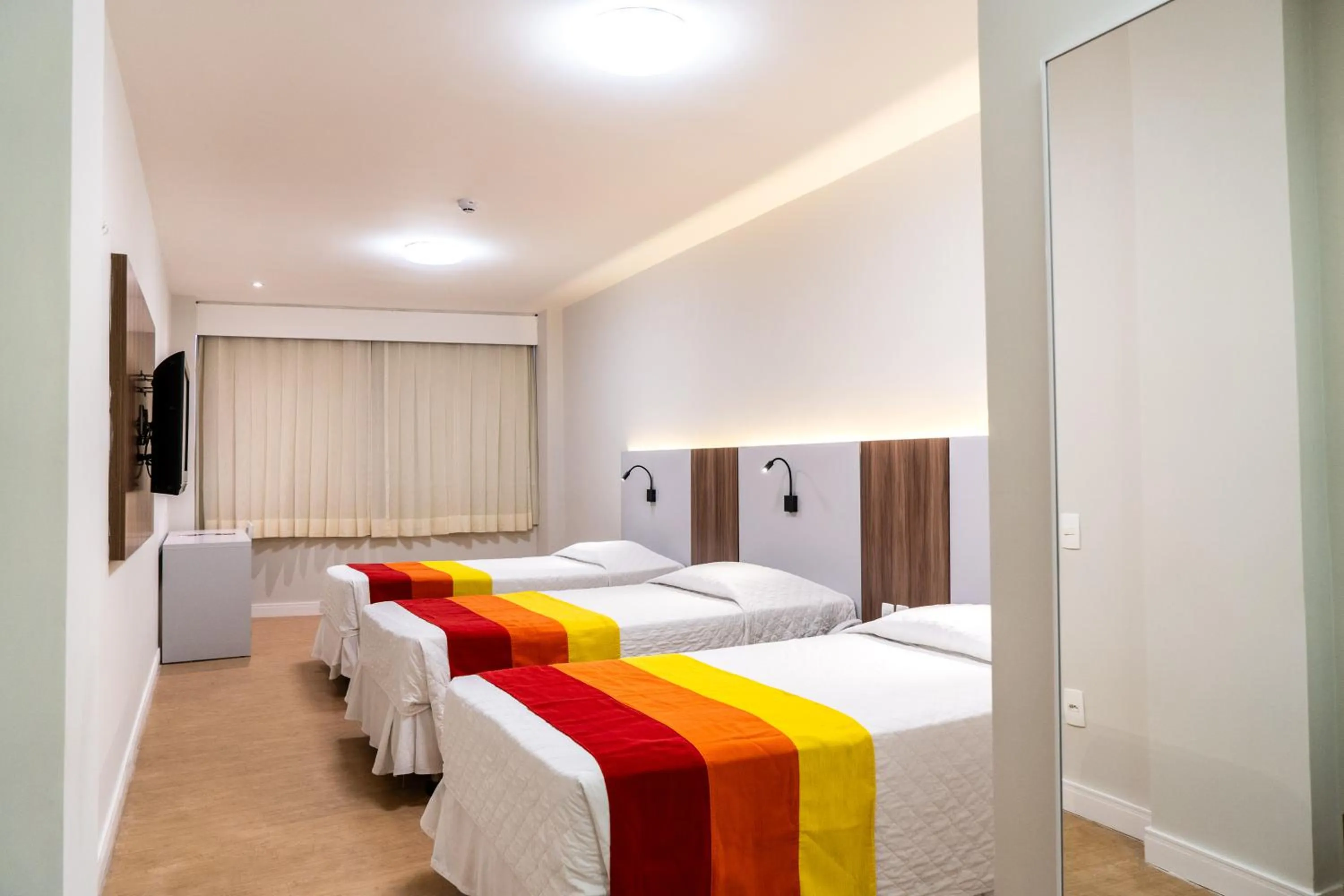 Bedroom, Bed in Hotel Praia Centro