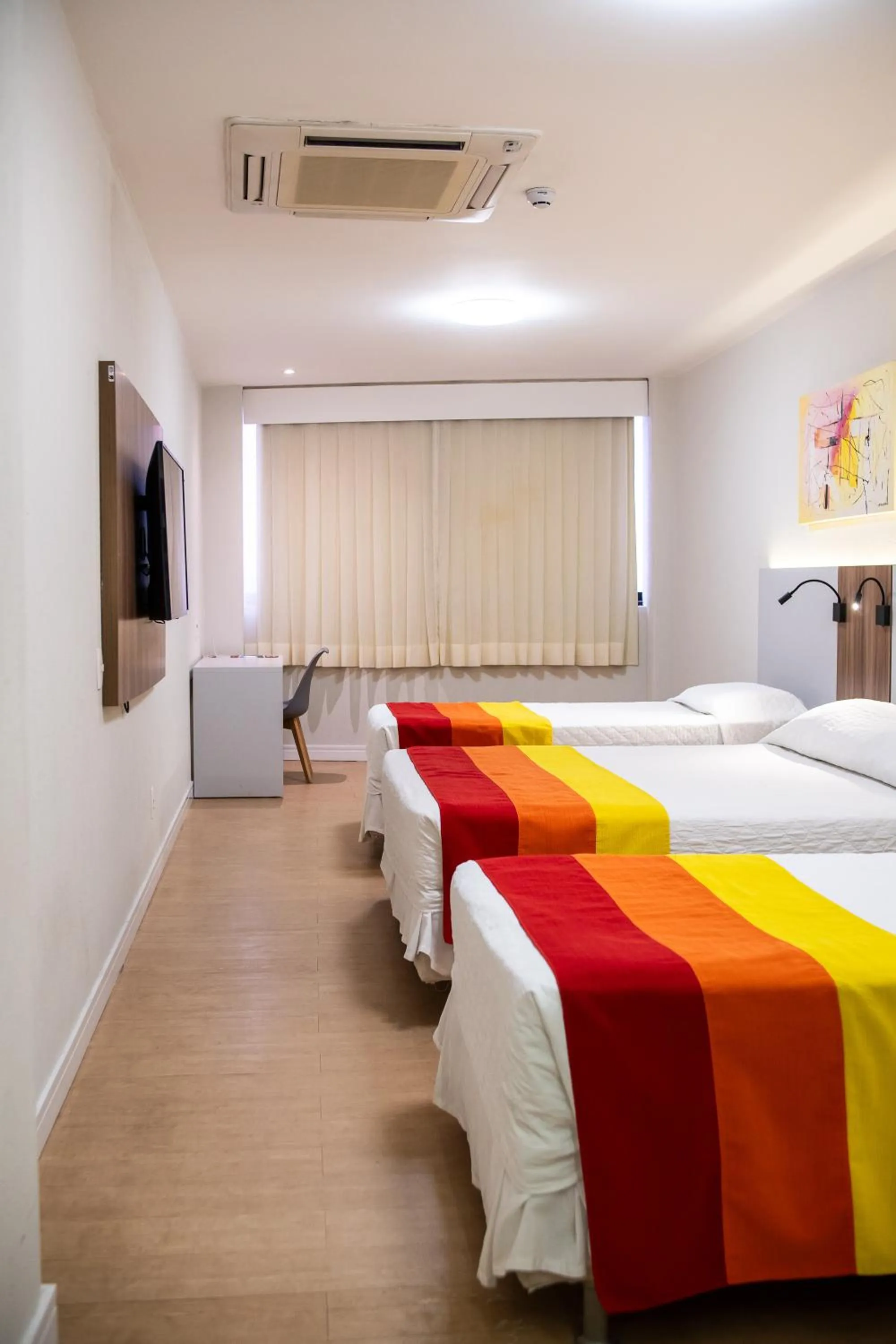 Bedroom, Bed in Hotel Praia Centro