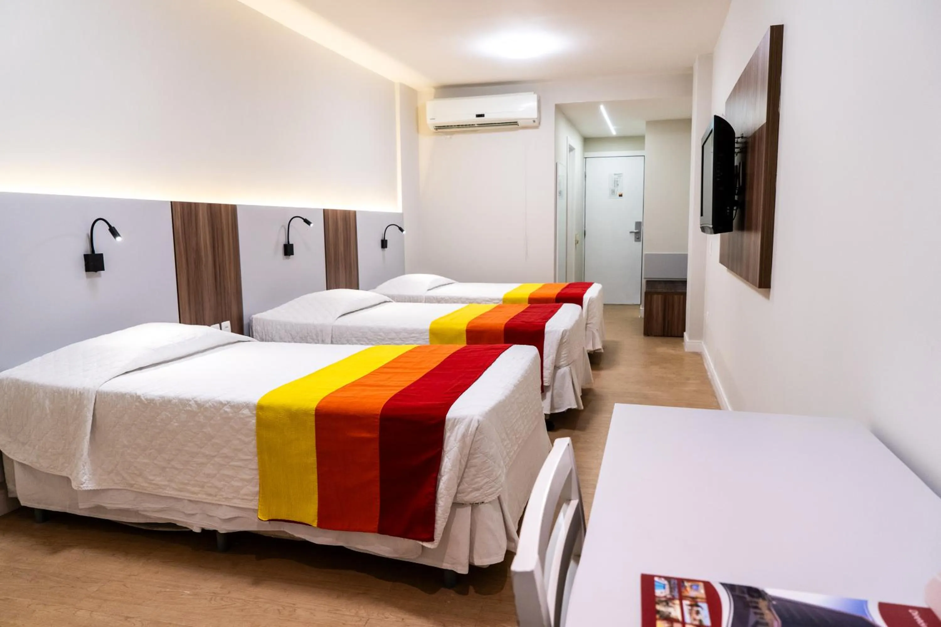 Bedroom, Bed in Hotel Praia Centro