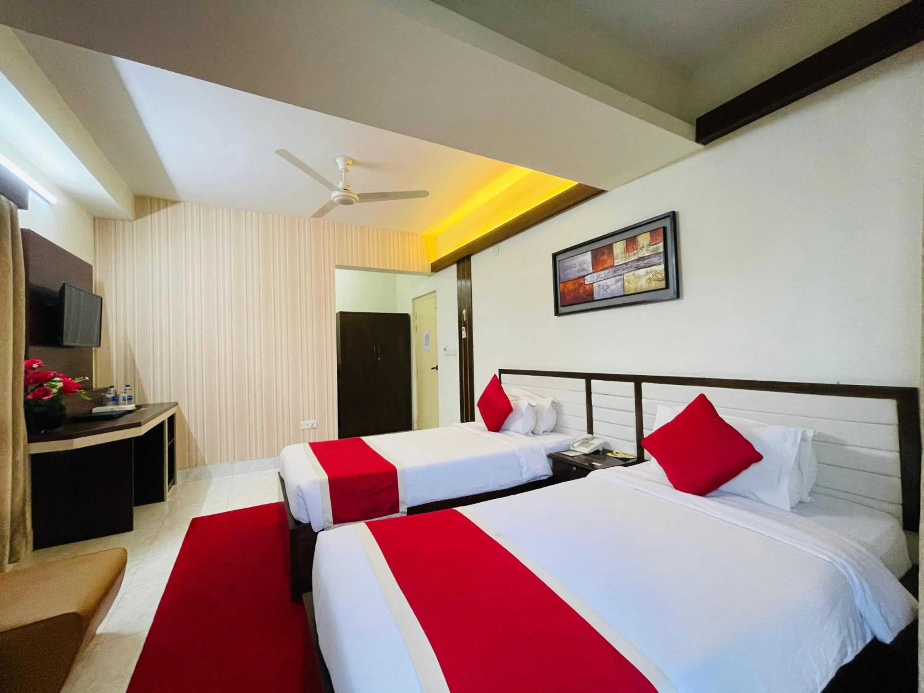 Bedroom in Circle Inn