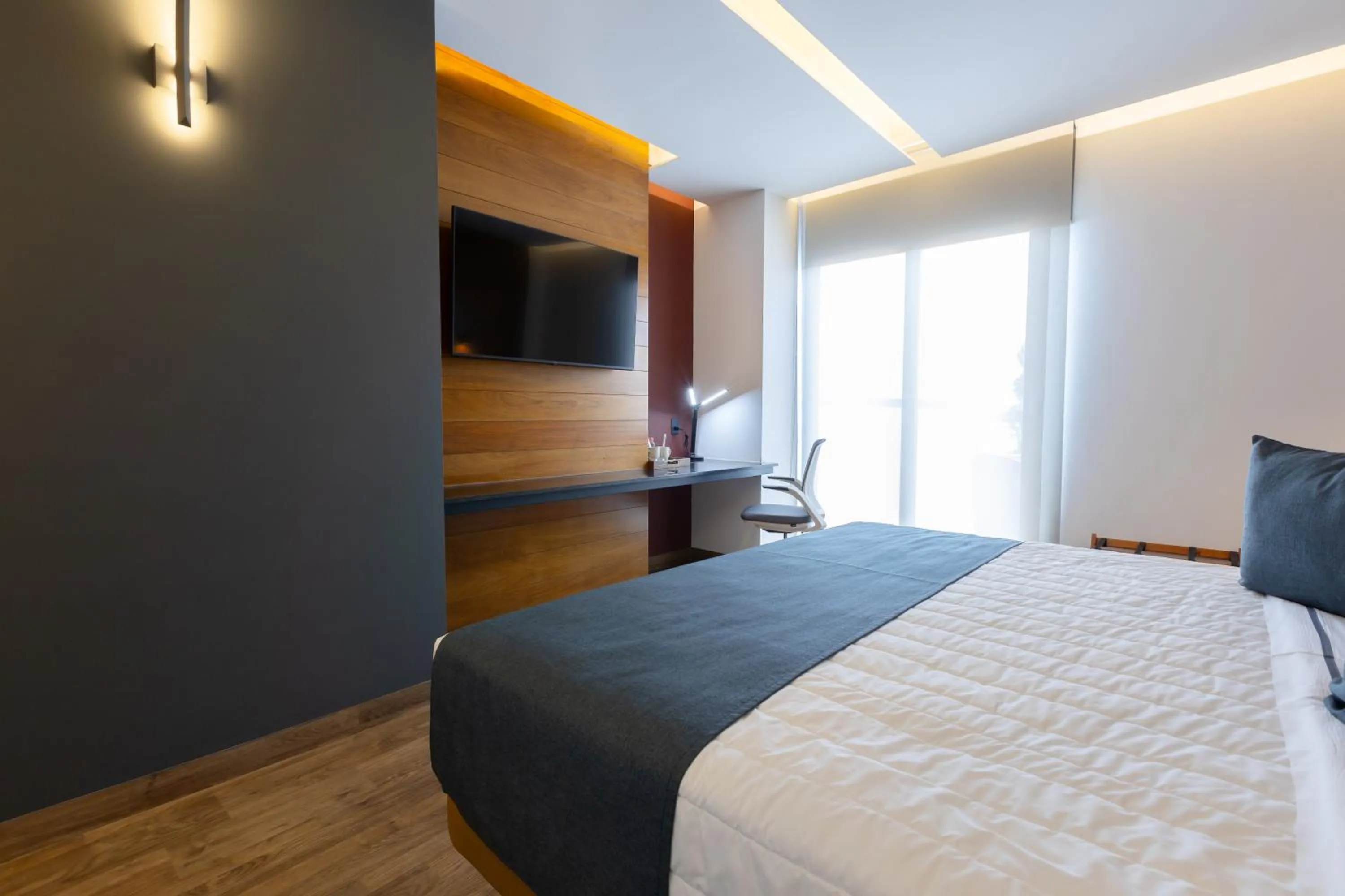 Bed in Hotel Noite Business Class