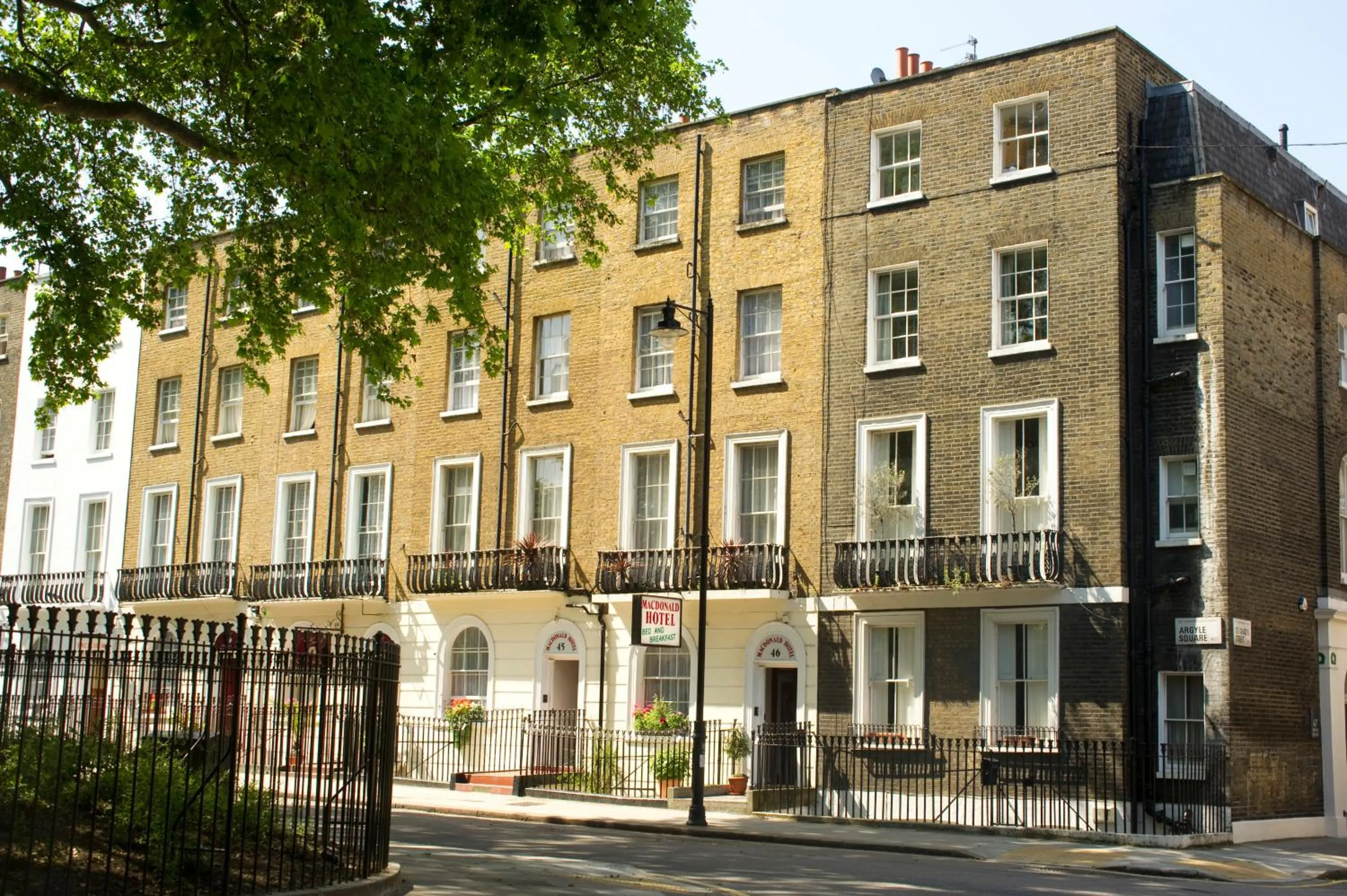 Facade/entrance in Macdonald Hotel