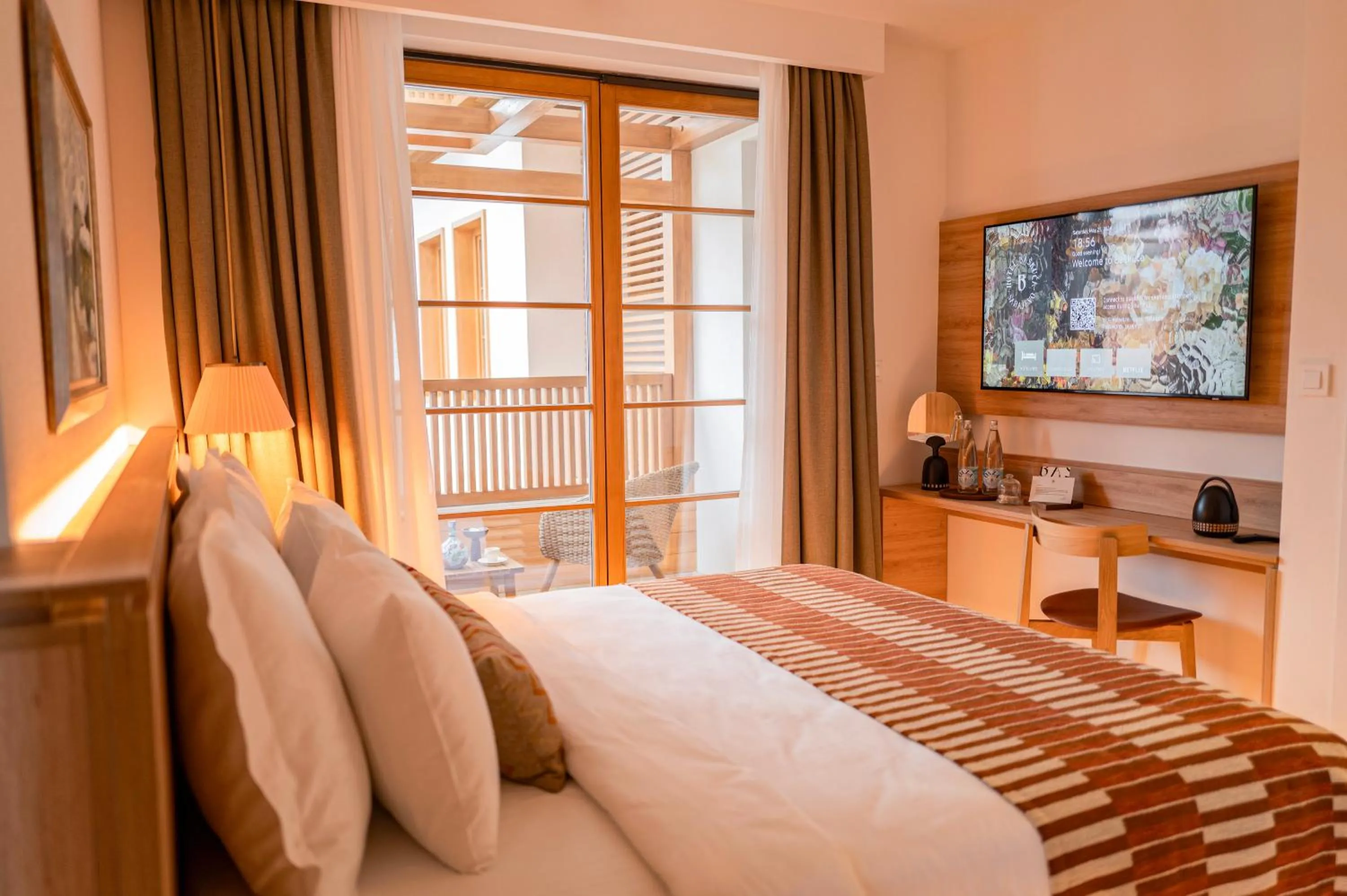 Bed in Hotel Baškuća Sarajevo