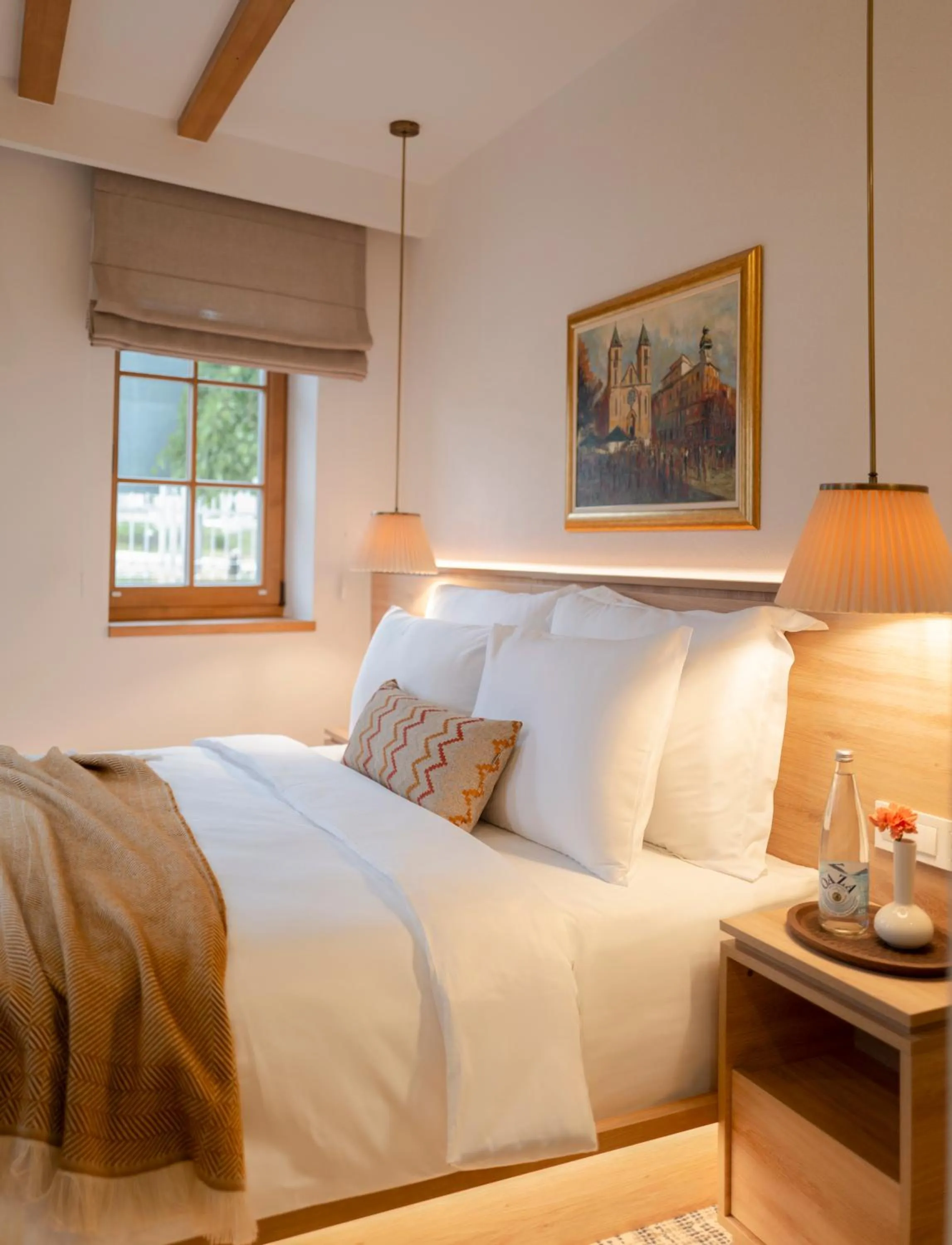 Bed in Hotel Baškuća Sarajevo