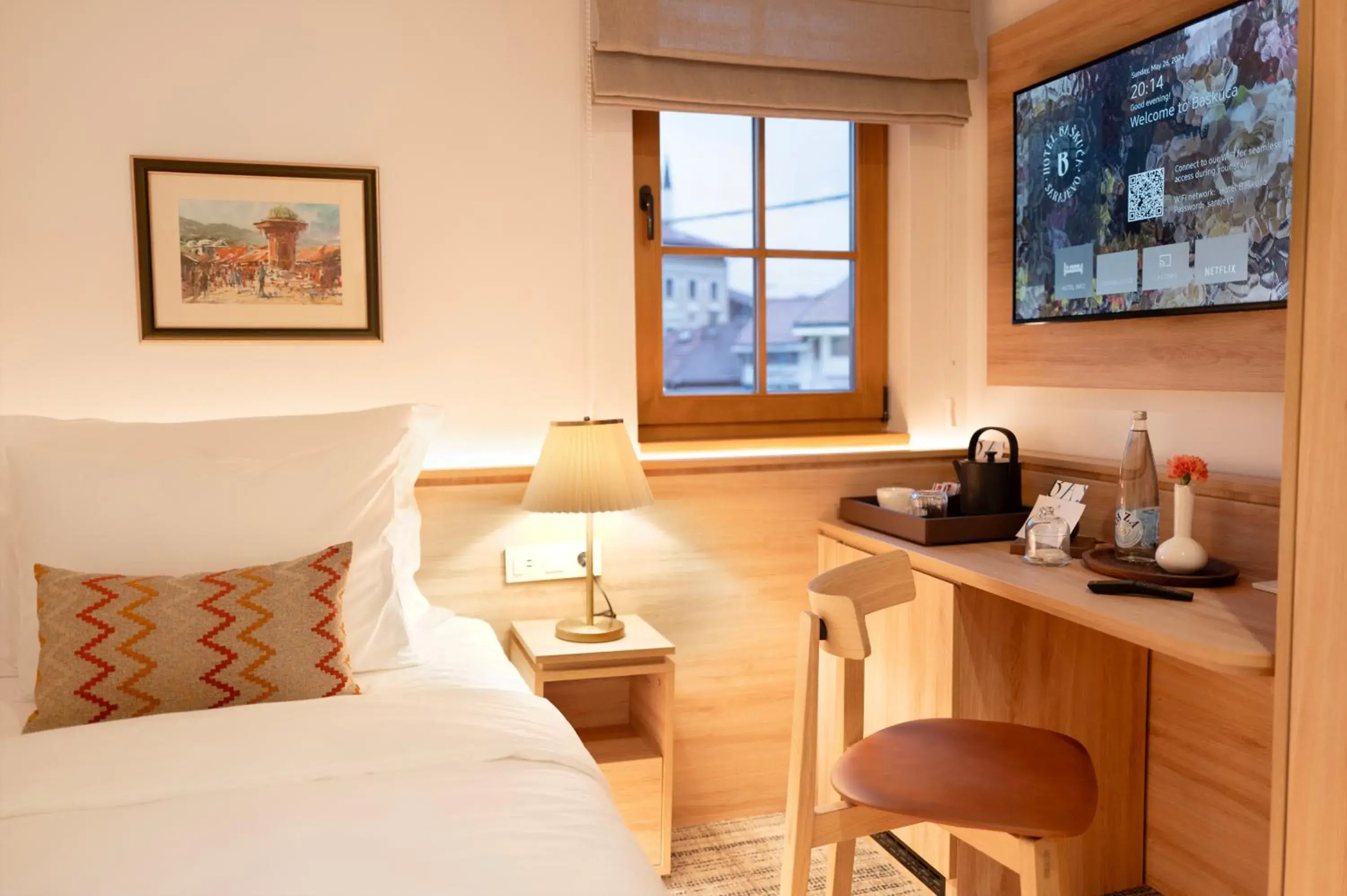 Single Room in Hotel Baškuća Sarajevo Single Room in Hotel Baškuća Sarajevo