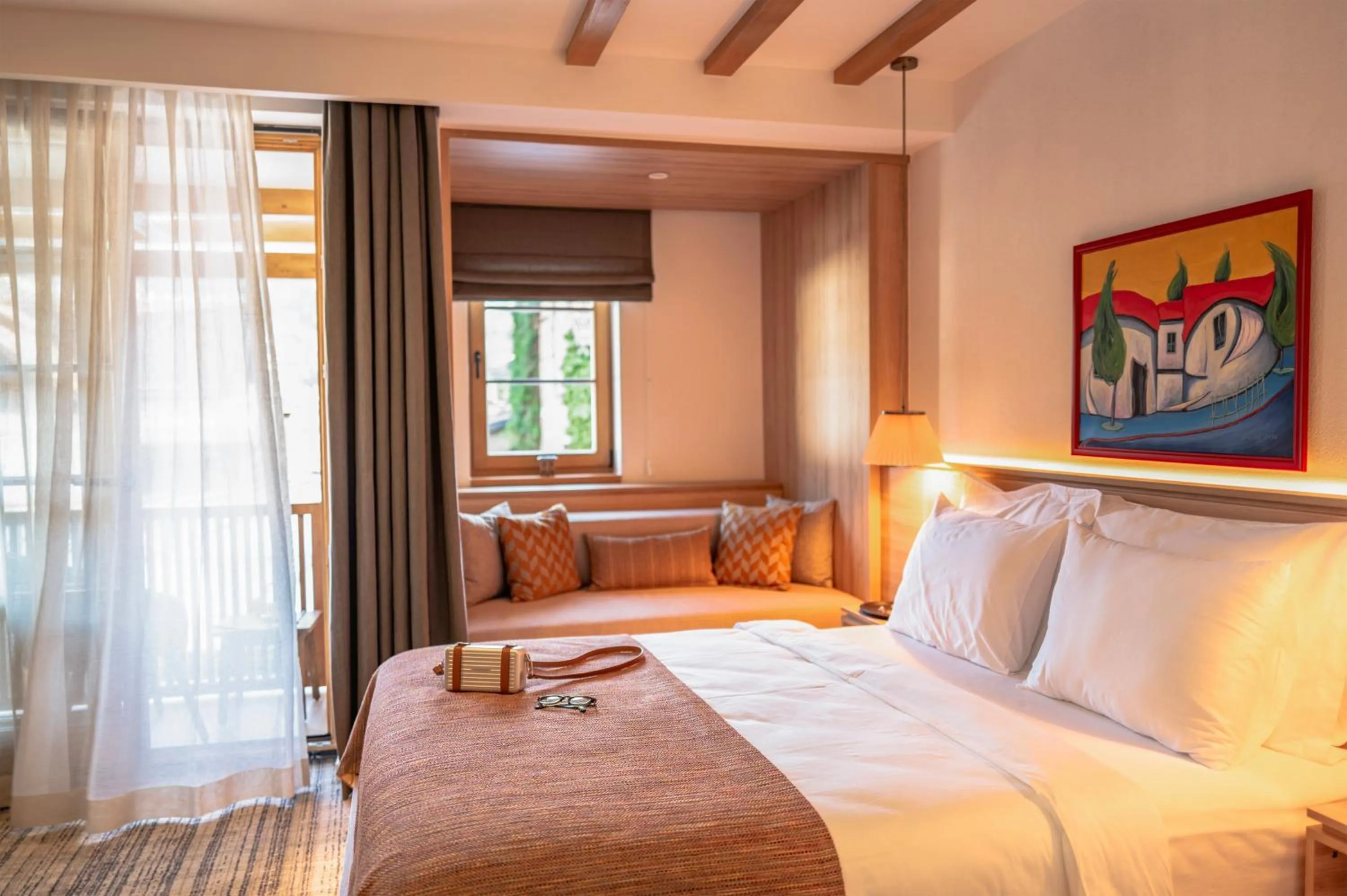 Bed in Hotel Baškuća Sarajevo