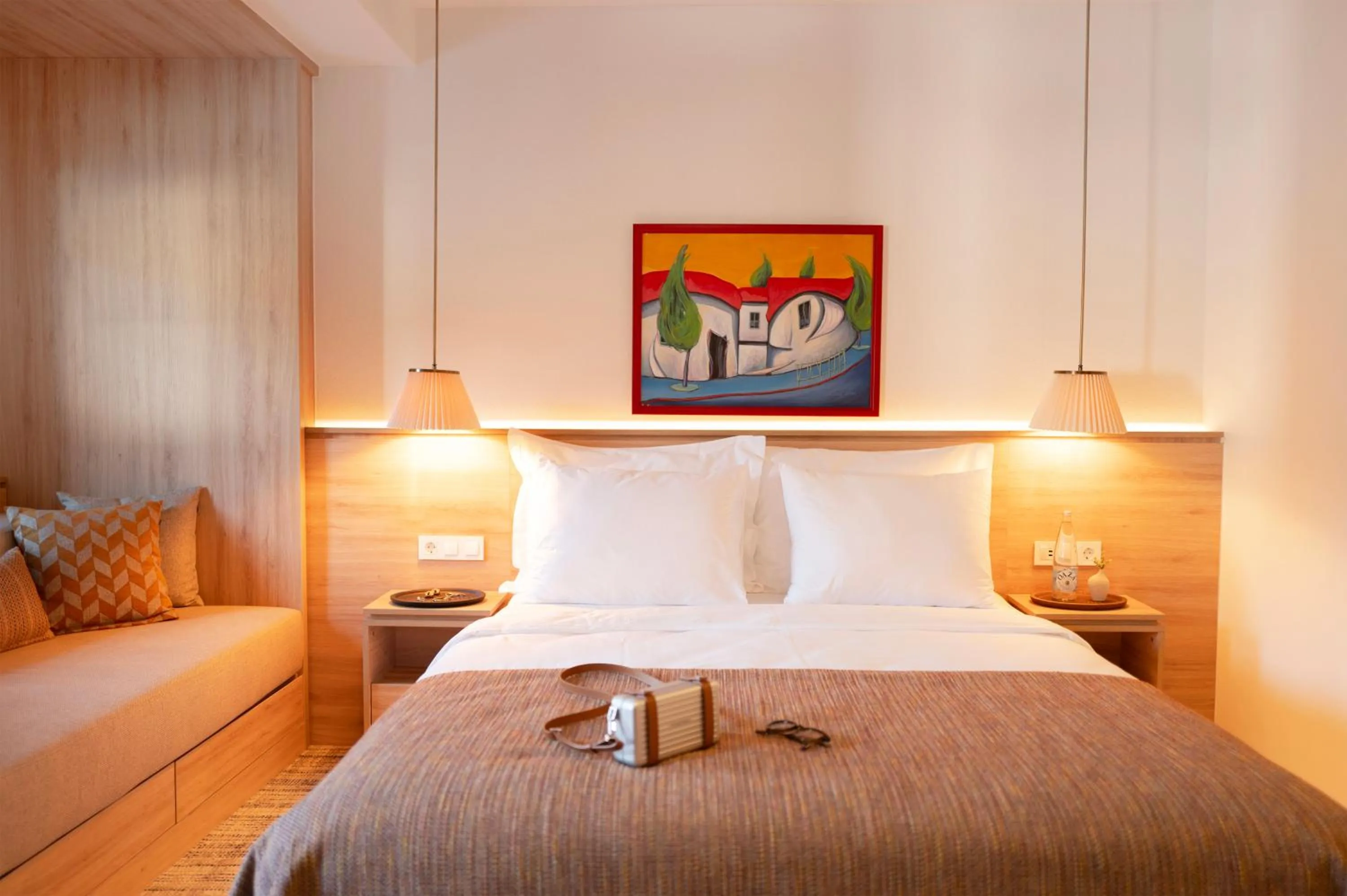 Bed in Hotel Baškuća Sarajevo