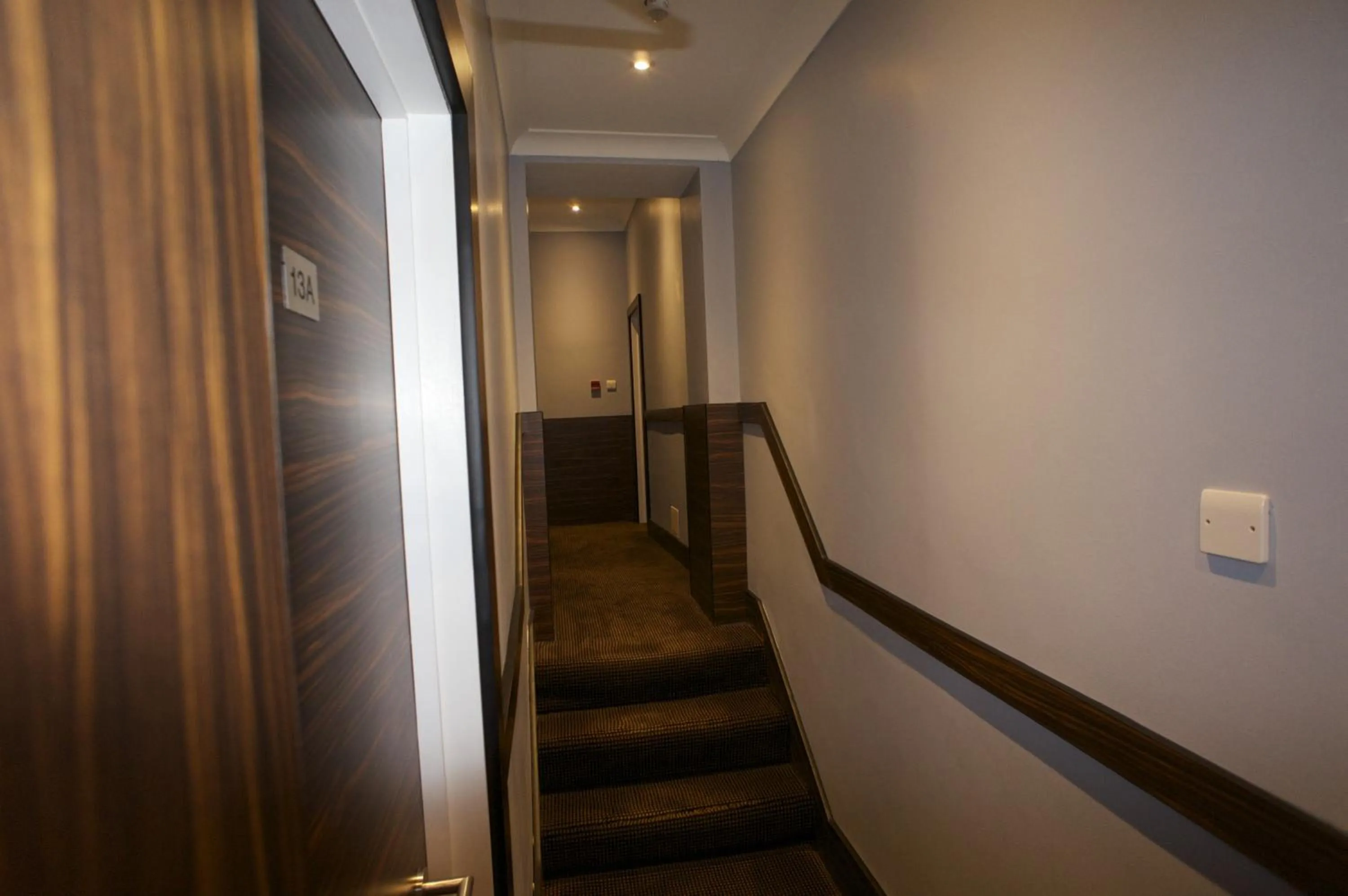 Decorative detail in Crestfield Hotel