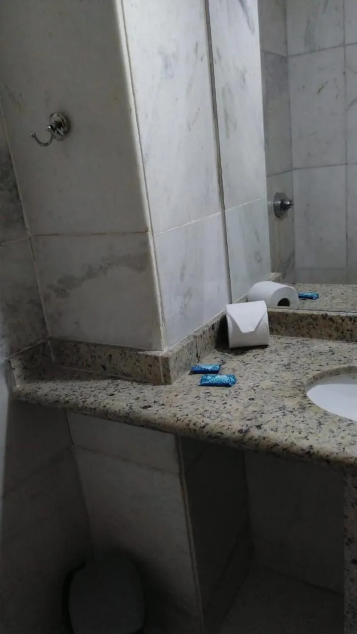 Bathroom in Hotel Atlântico Avenida