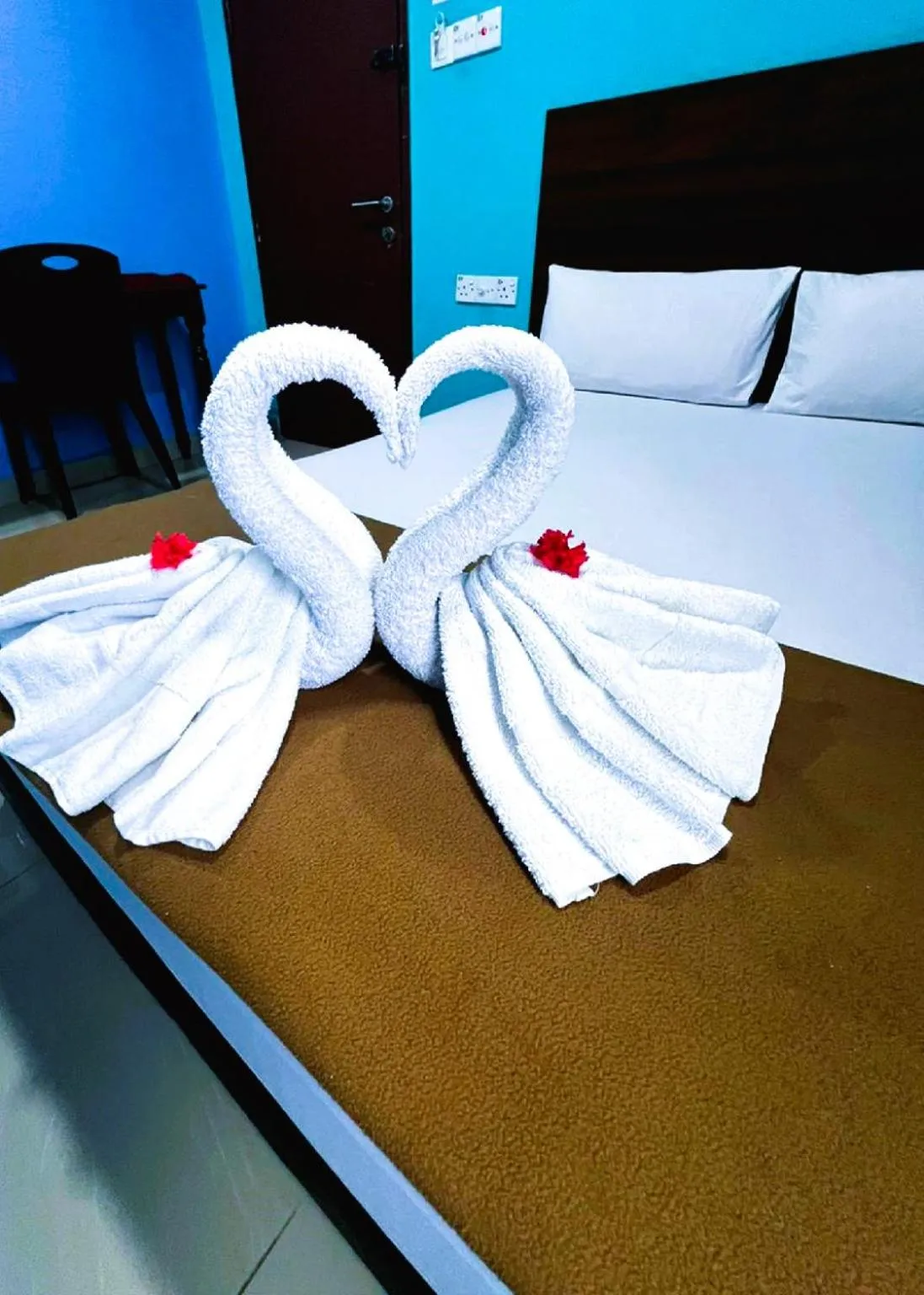 Bed in ARK Serendah Hotel