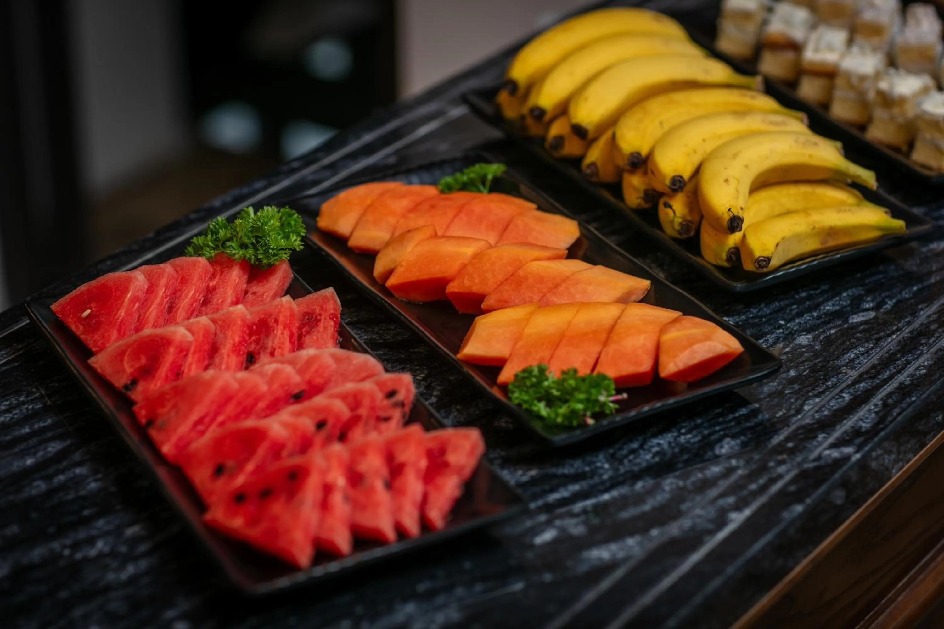 Food and drinks in TrangTrang Luxury Hotel