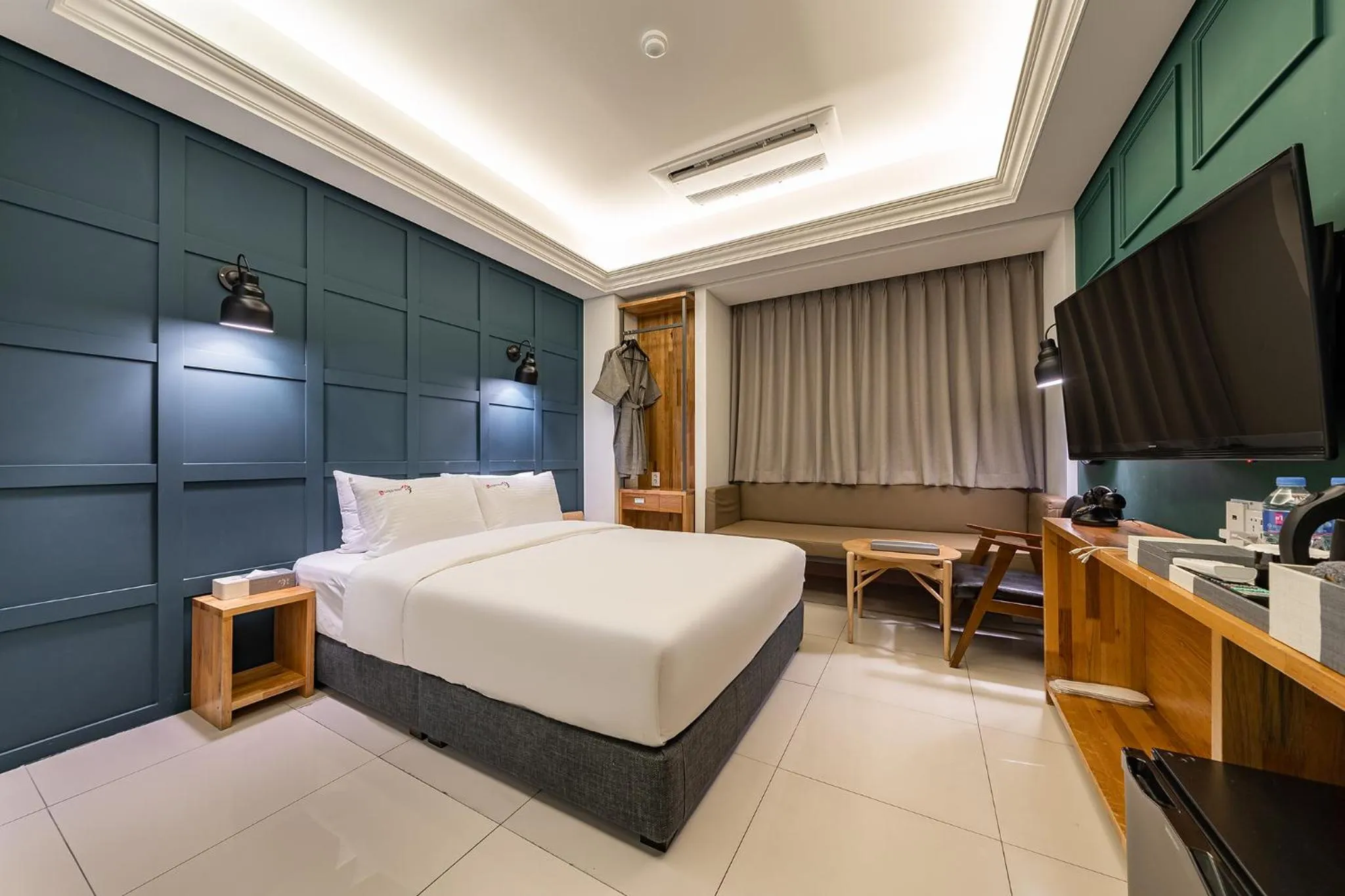 Bed in Sangju Hotel Seoul