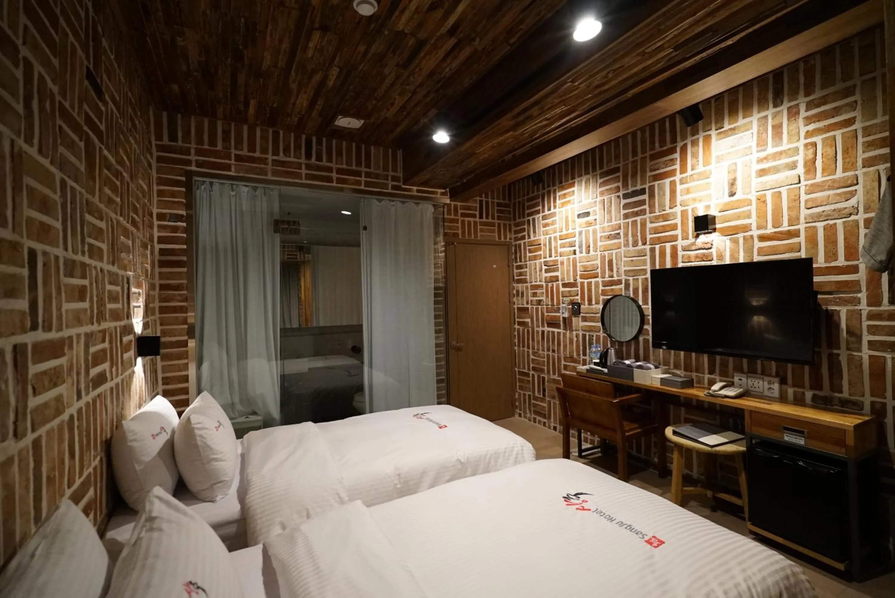 Bed in Sangju Hotel Seoul