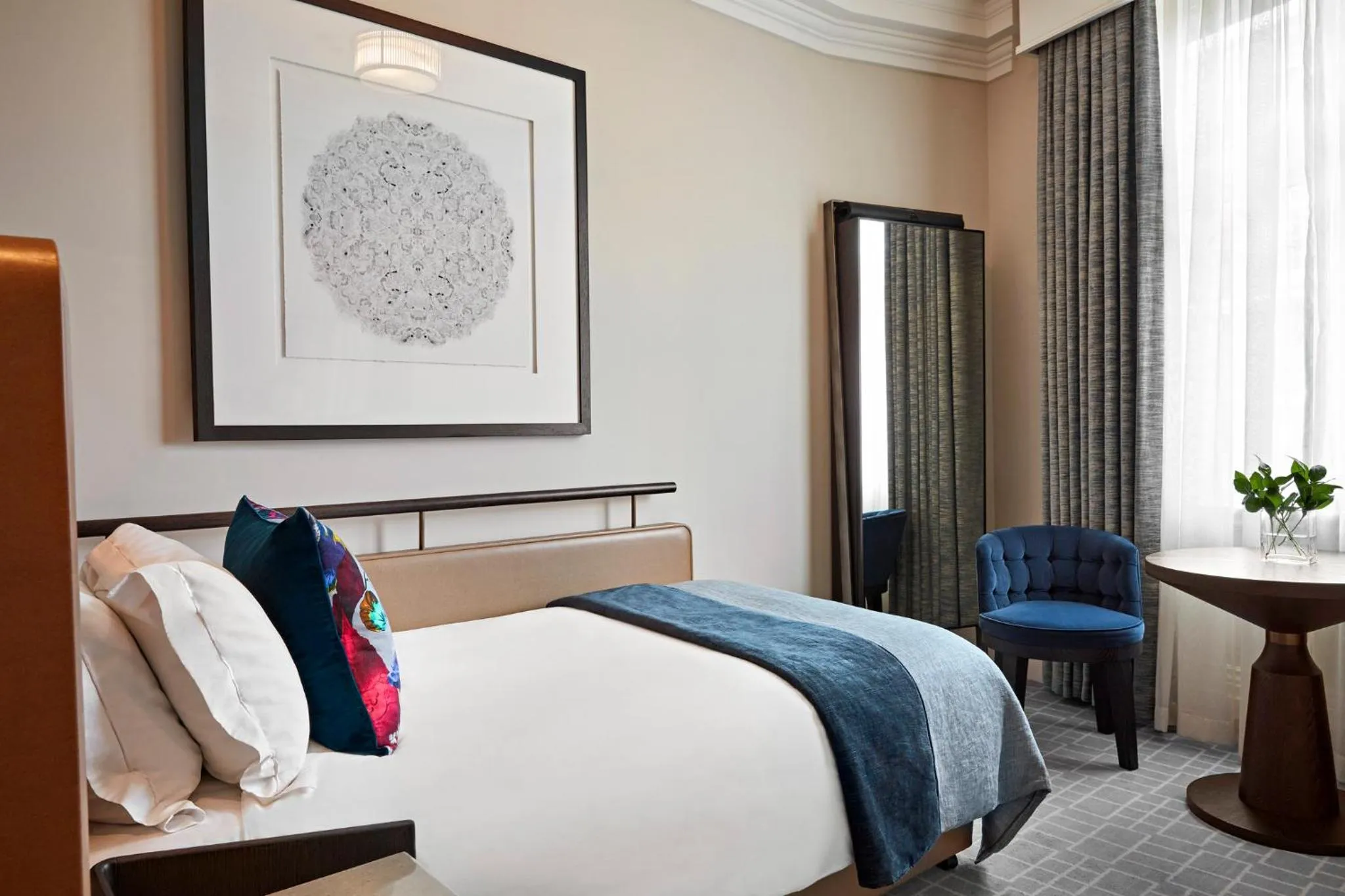 Photo of the whole room, Bed in Kimpton Fitzroy London by IHG